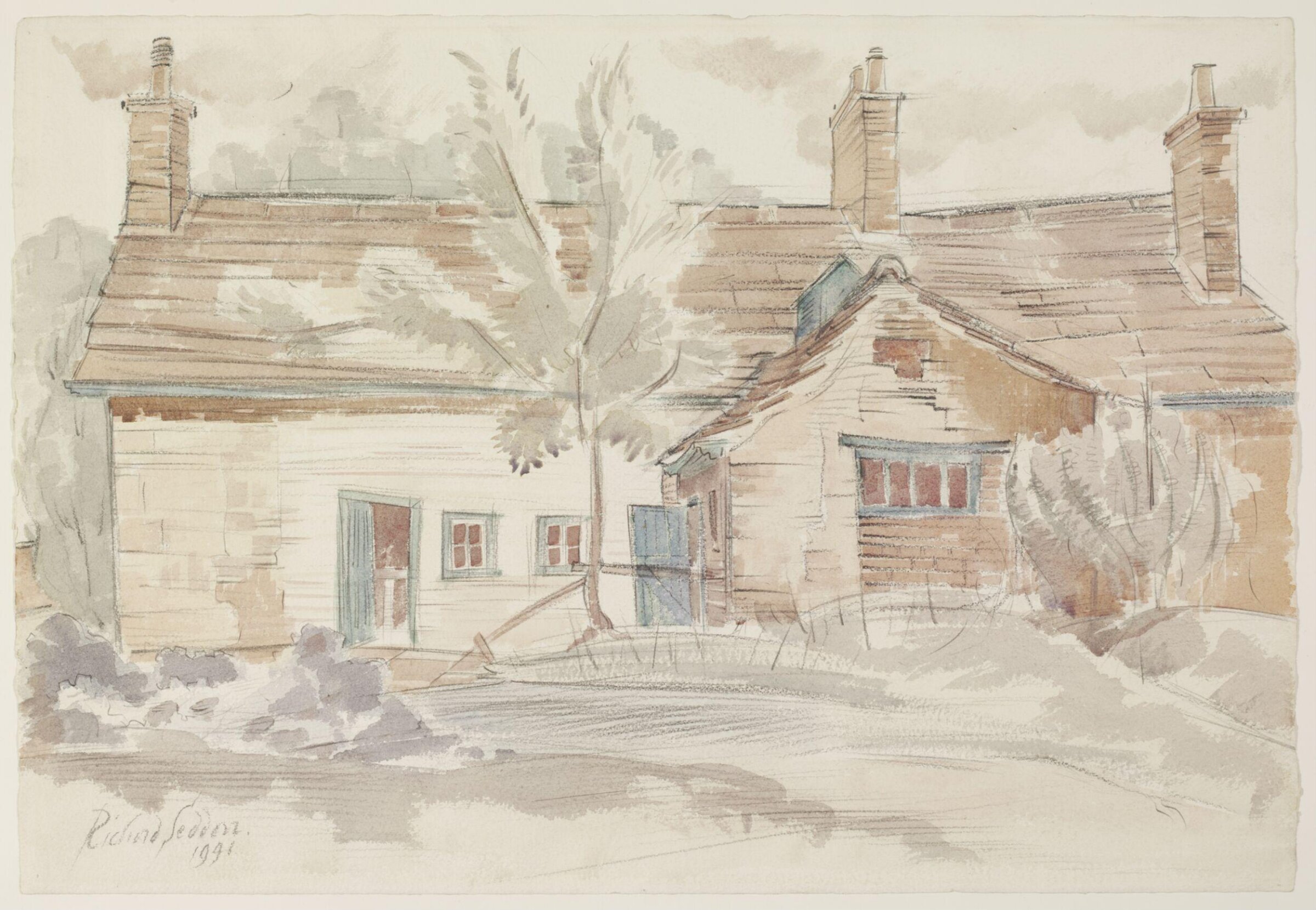 Cottages at Norton, No.4, Seddon, 1941