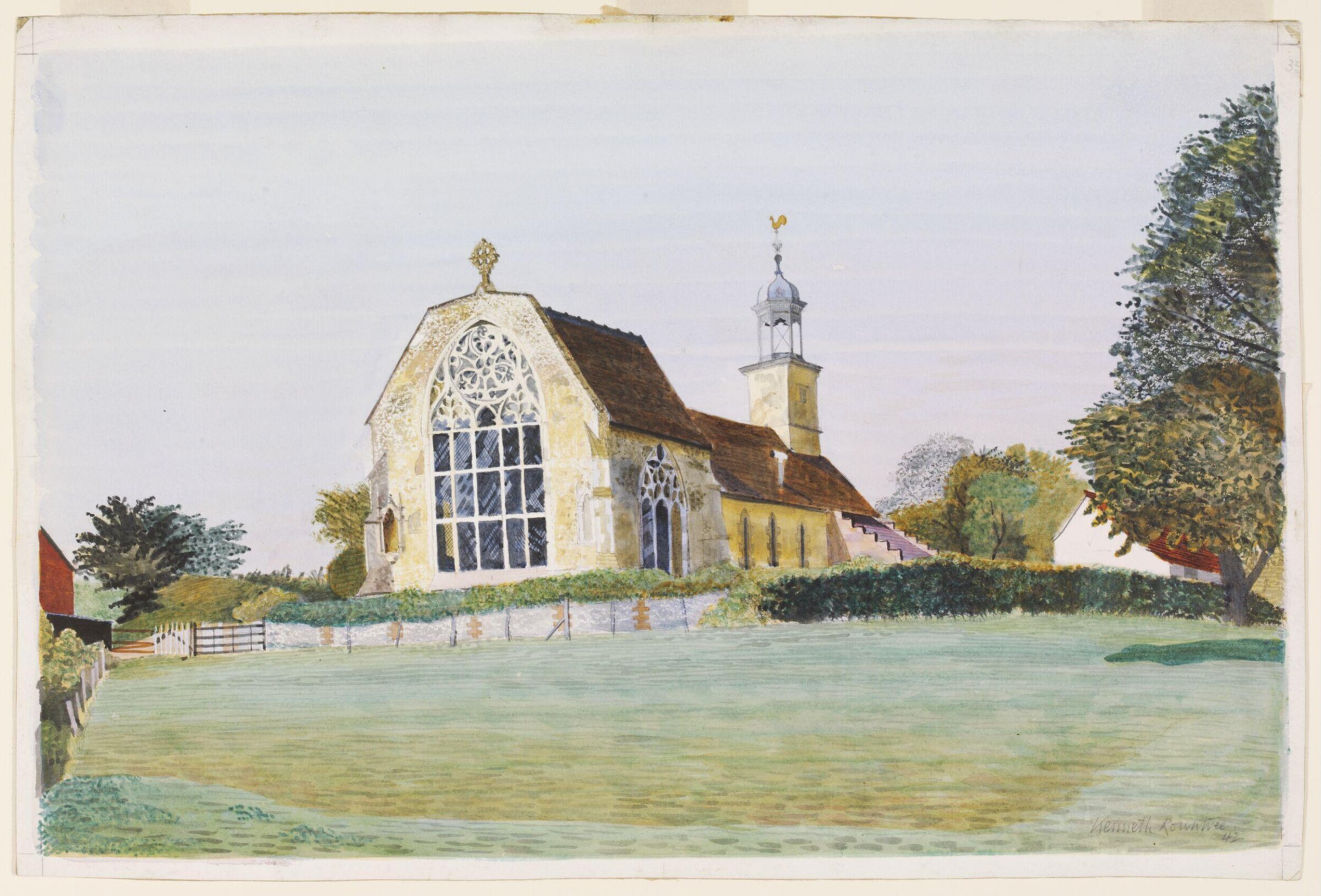 St. Mary's Church, Tilty, Kenneth Rowntree, 1942