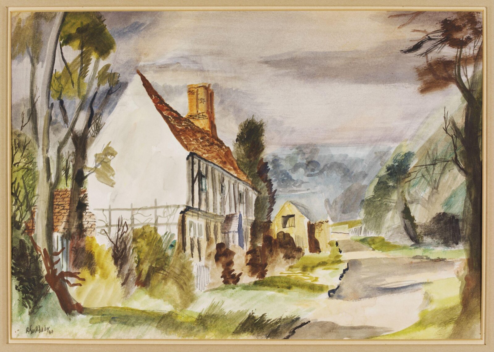 Old House at Bulmer, Suddaby, 1940