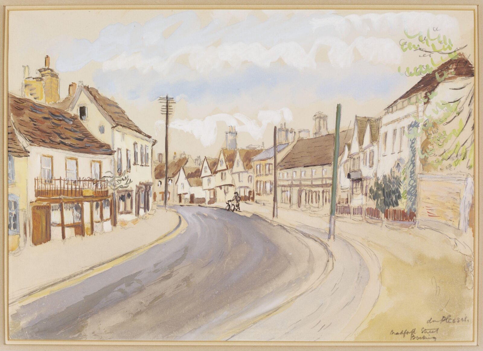 Bradford Street, Bocking, Bayes, ca. 1940