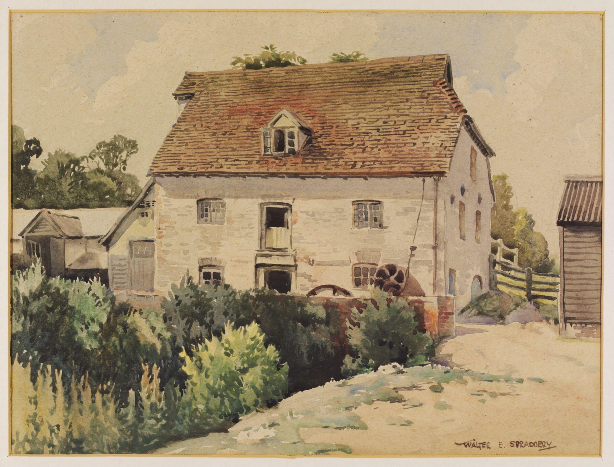 Mill House at Tilty, Essex, Walter E. Spradbery, 09/1937