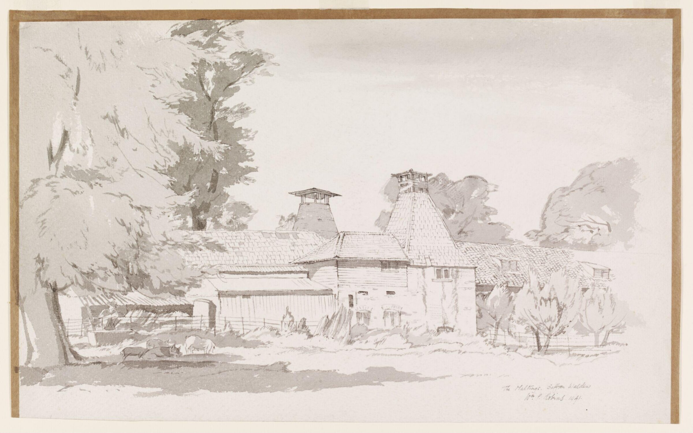 The Maltings, Saffron Walden, William Palmer Robins, 1941