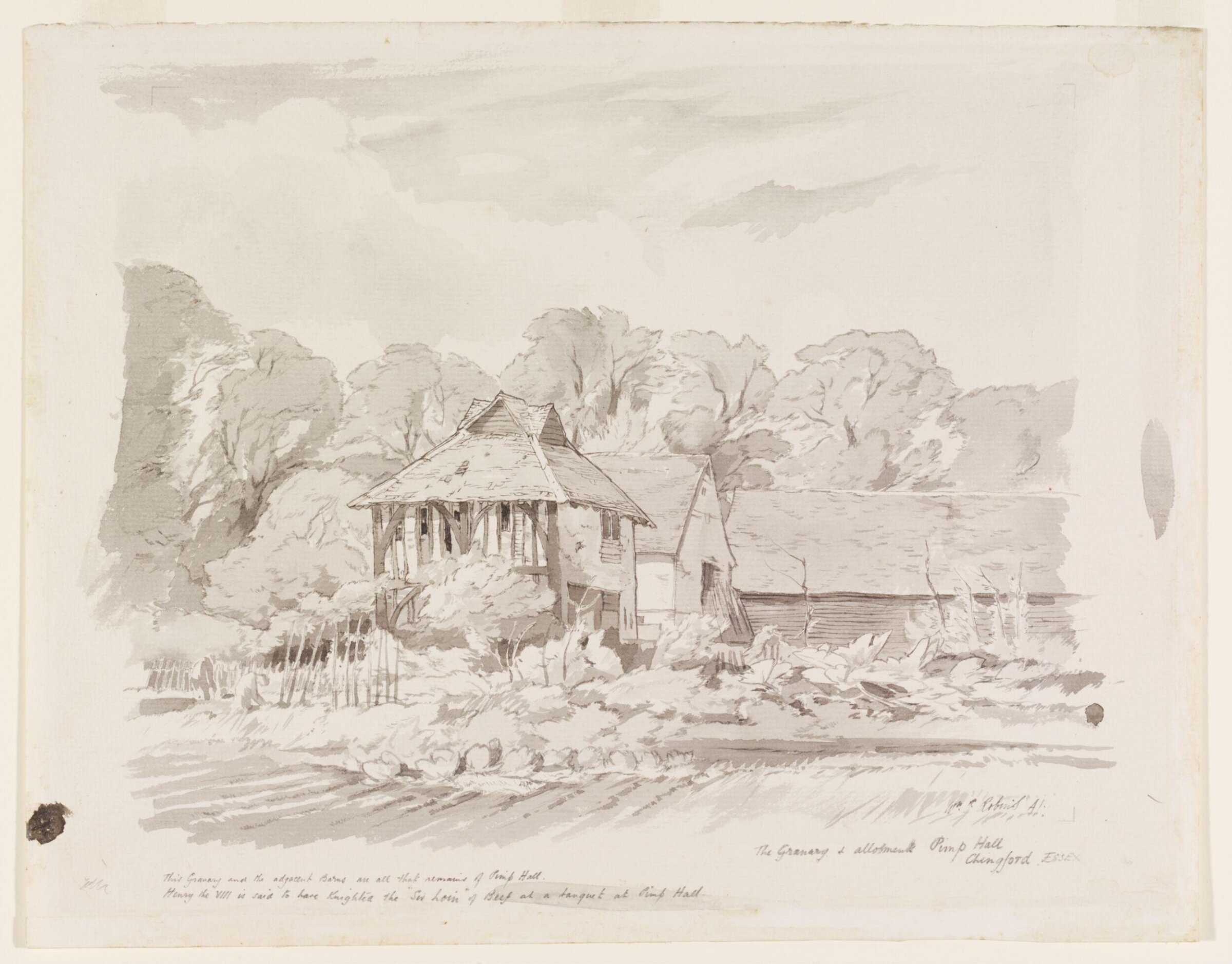 Pimp Hall Granary, Chingford, William Palmer Robins, 1941