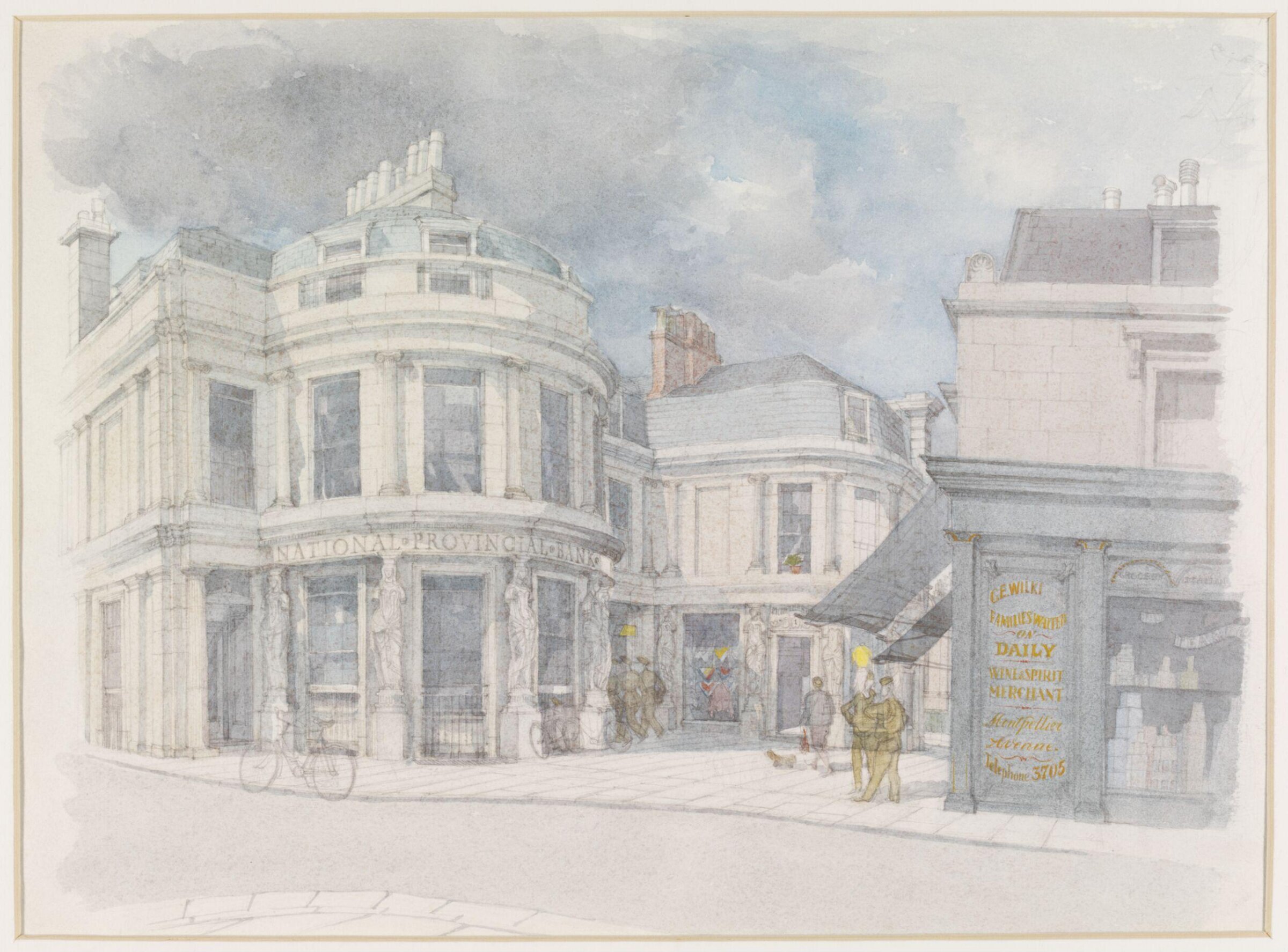 Montpellier Arcade, Cheltenham, Ginger, 1942