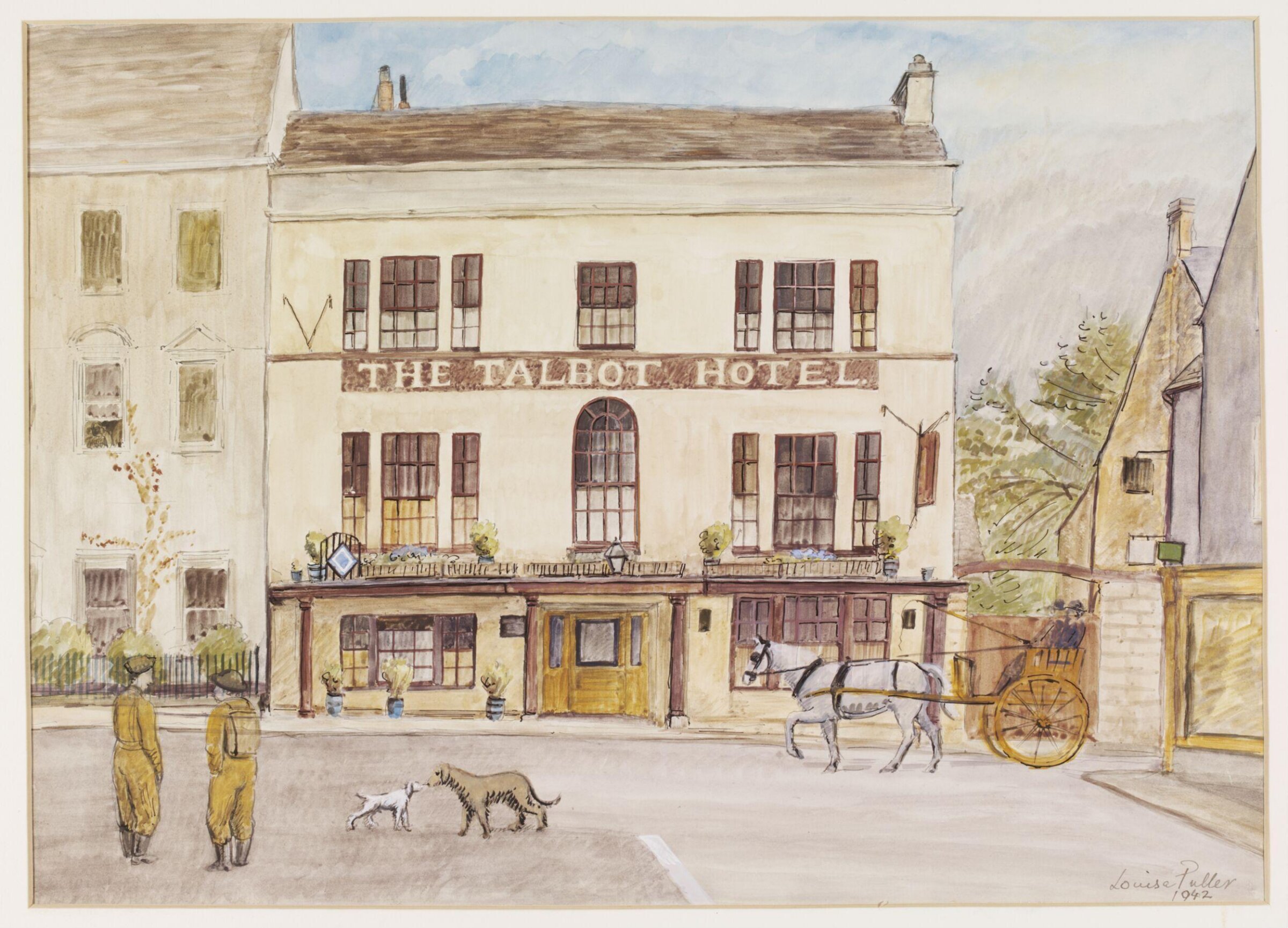 Talbot Hotel, Tetbury, Puller, 1942
