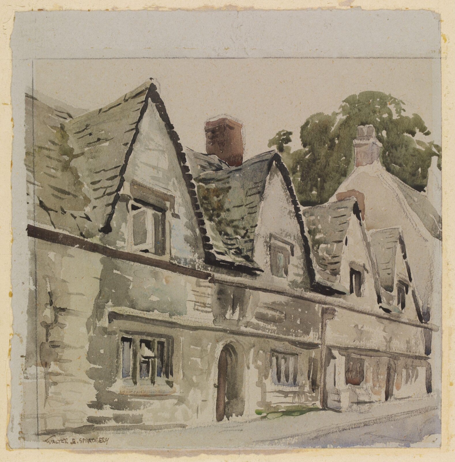Old Houses, Stroud, Spradbery, ca. 1940
