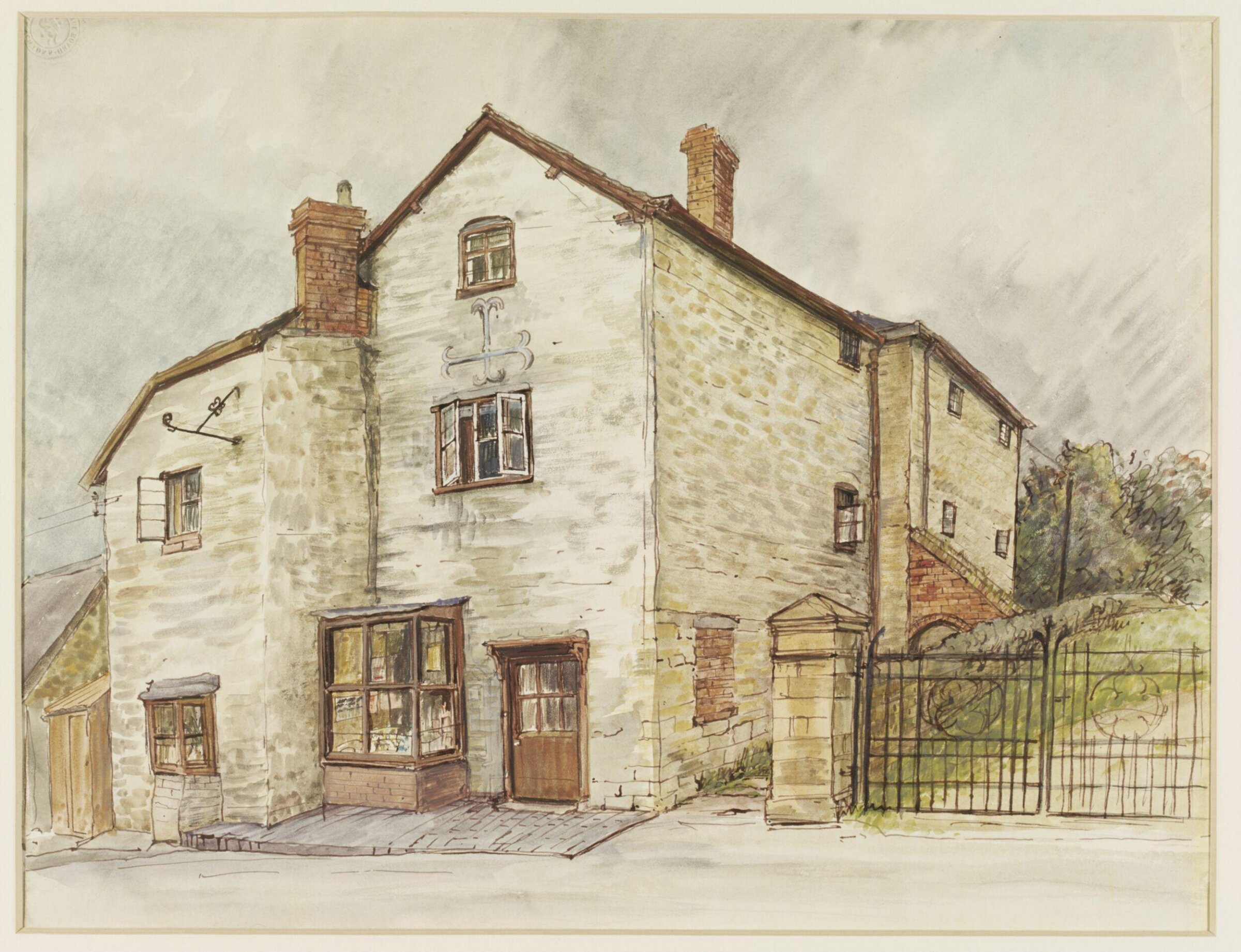 House and Shop, Leintwardine, Puller, ca. 1941