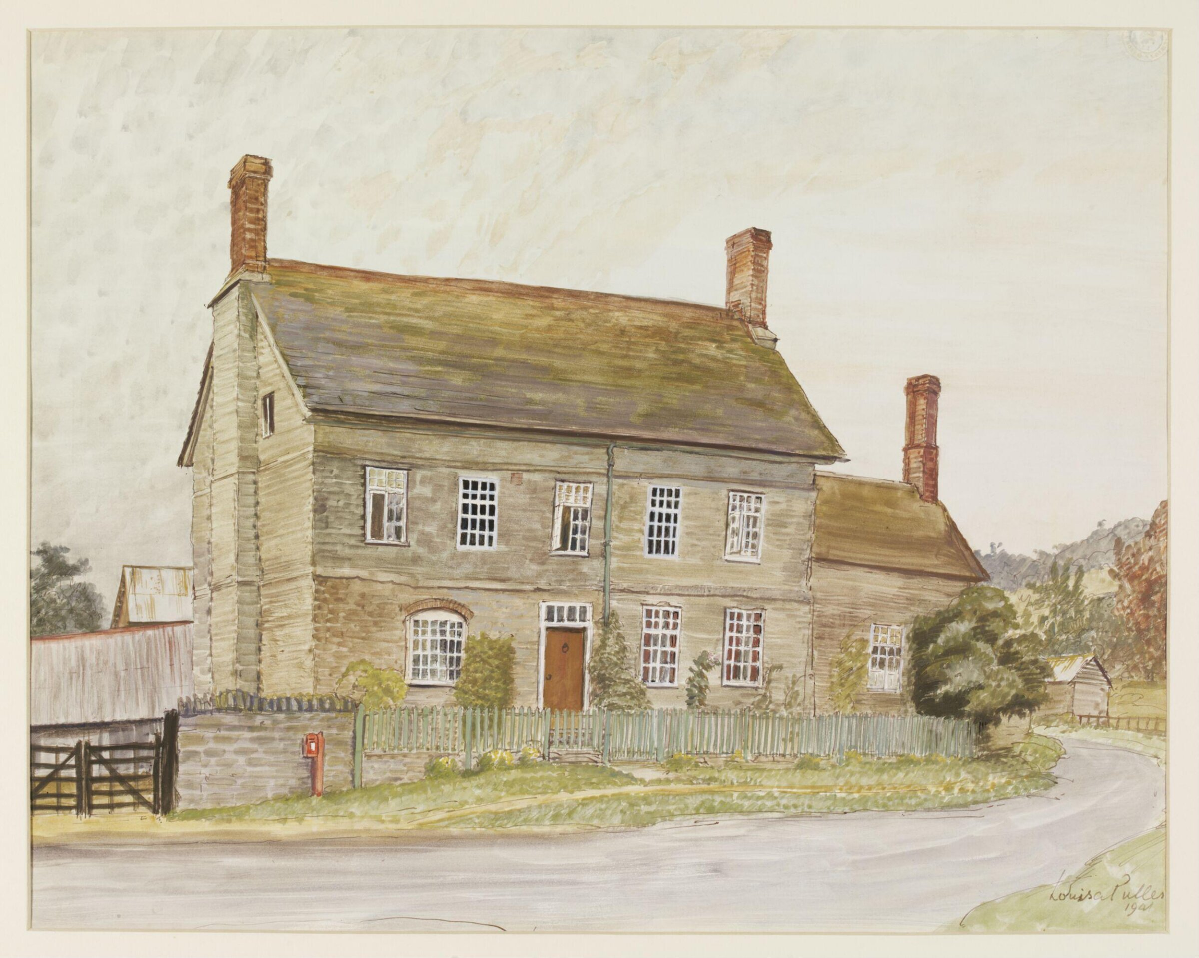 Hall Farm, Leinthall Earls, Puller, 1941