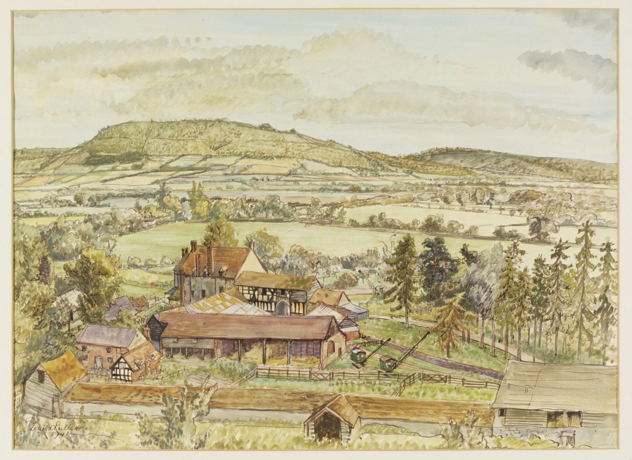 Grange Farm (Wigmore Abbey remains), Puller, 1941
