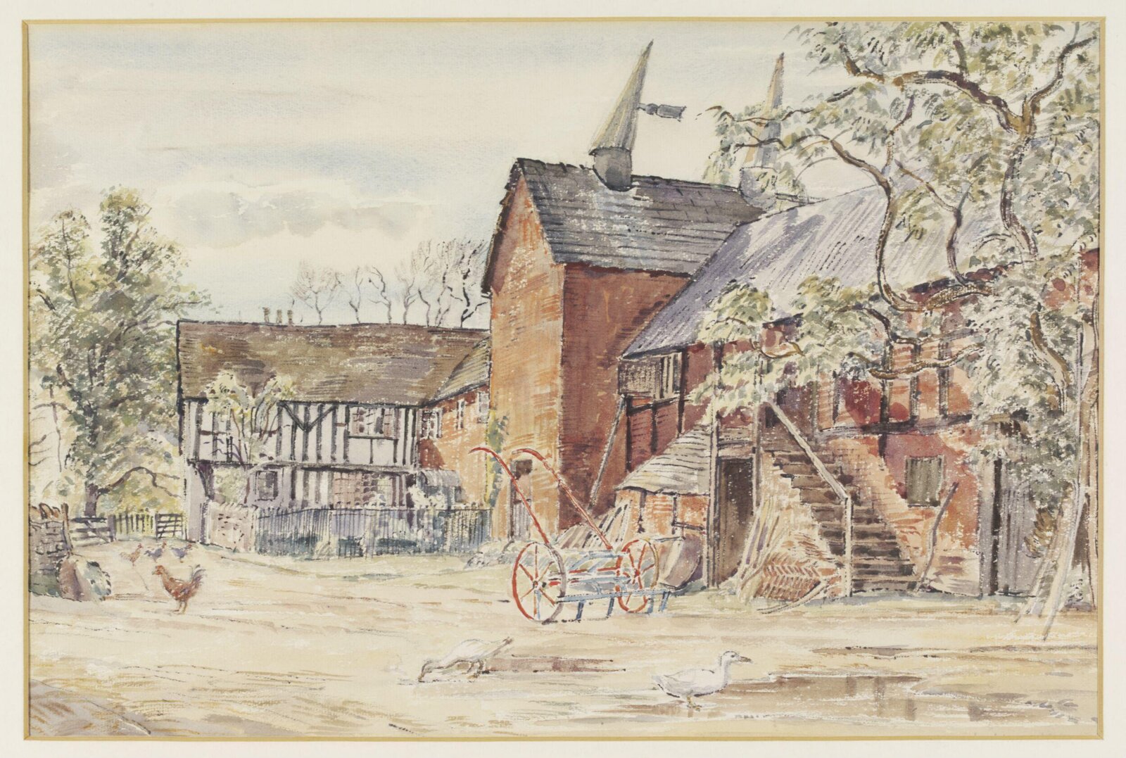 Blackhall Farm, King's Pyon, Lines, 1942