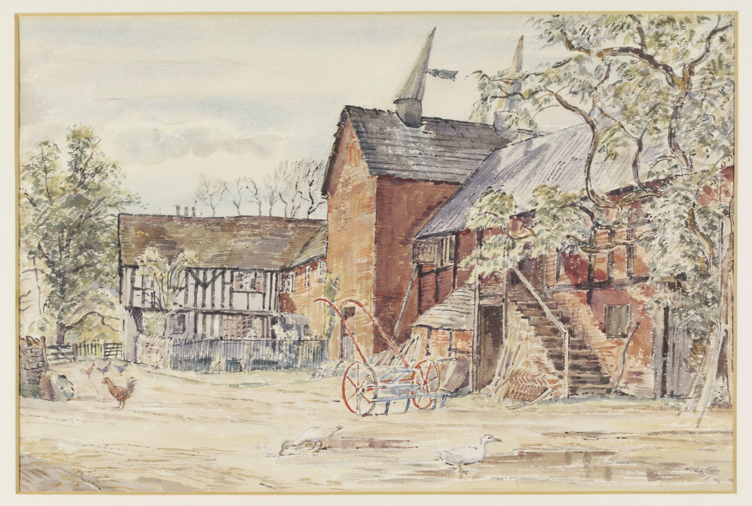 Blackhall Farm, King's Pyon, Lines, 1942