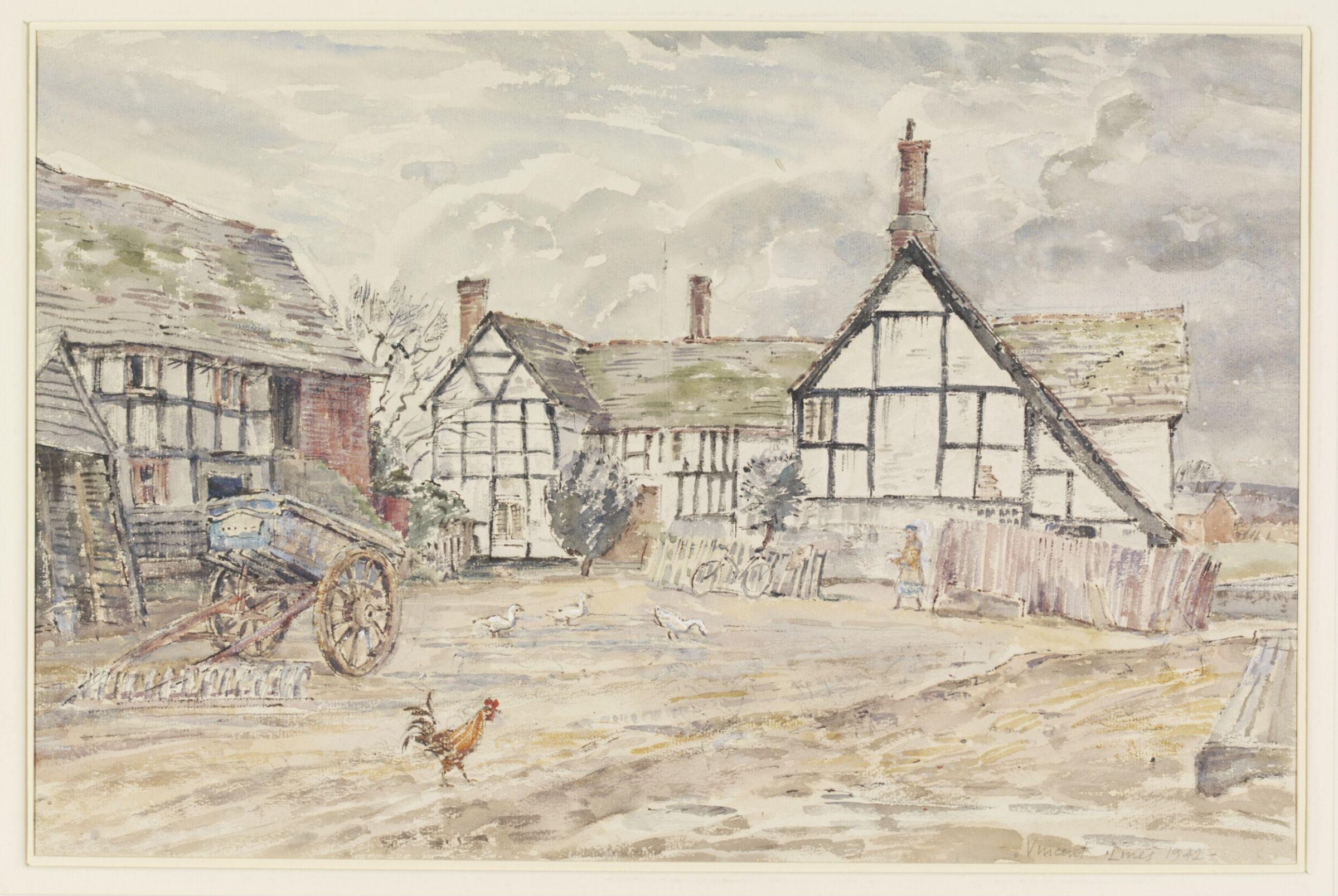 Upper Farm House, Eardisland, Lines, 1942