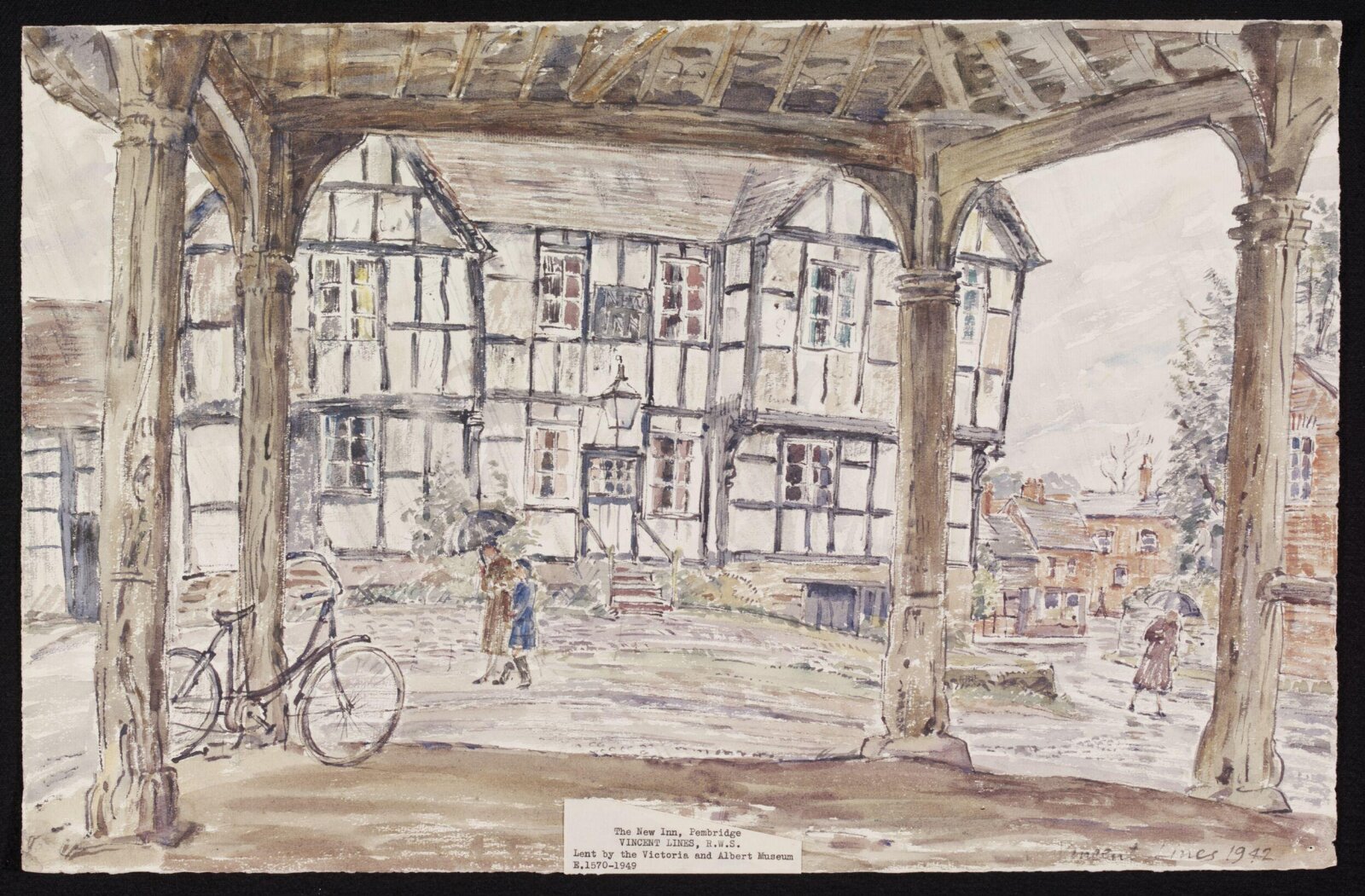 The New Inn, Pembridge, Lines, 1942