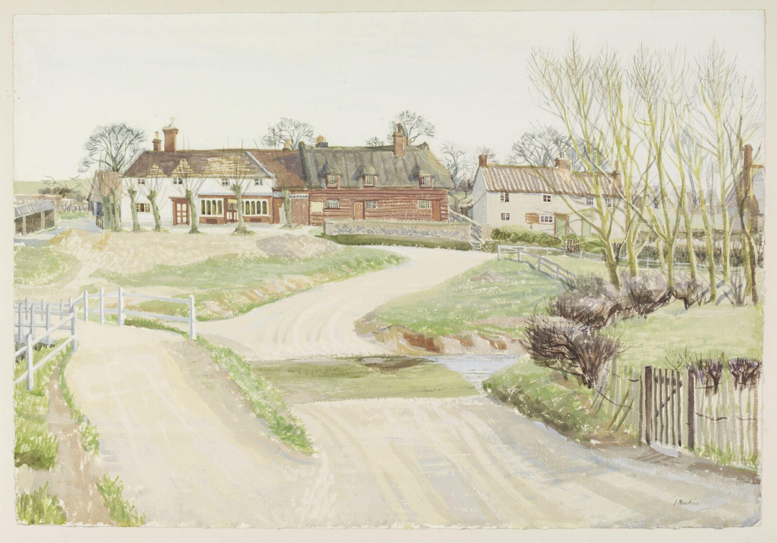 The Ford, Braughing, Irene Hawkins, ca. 1940