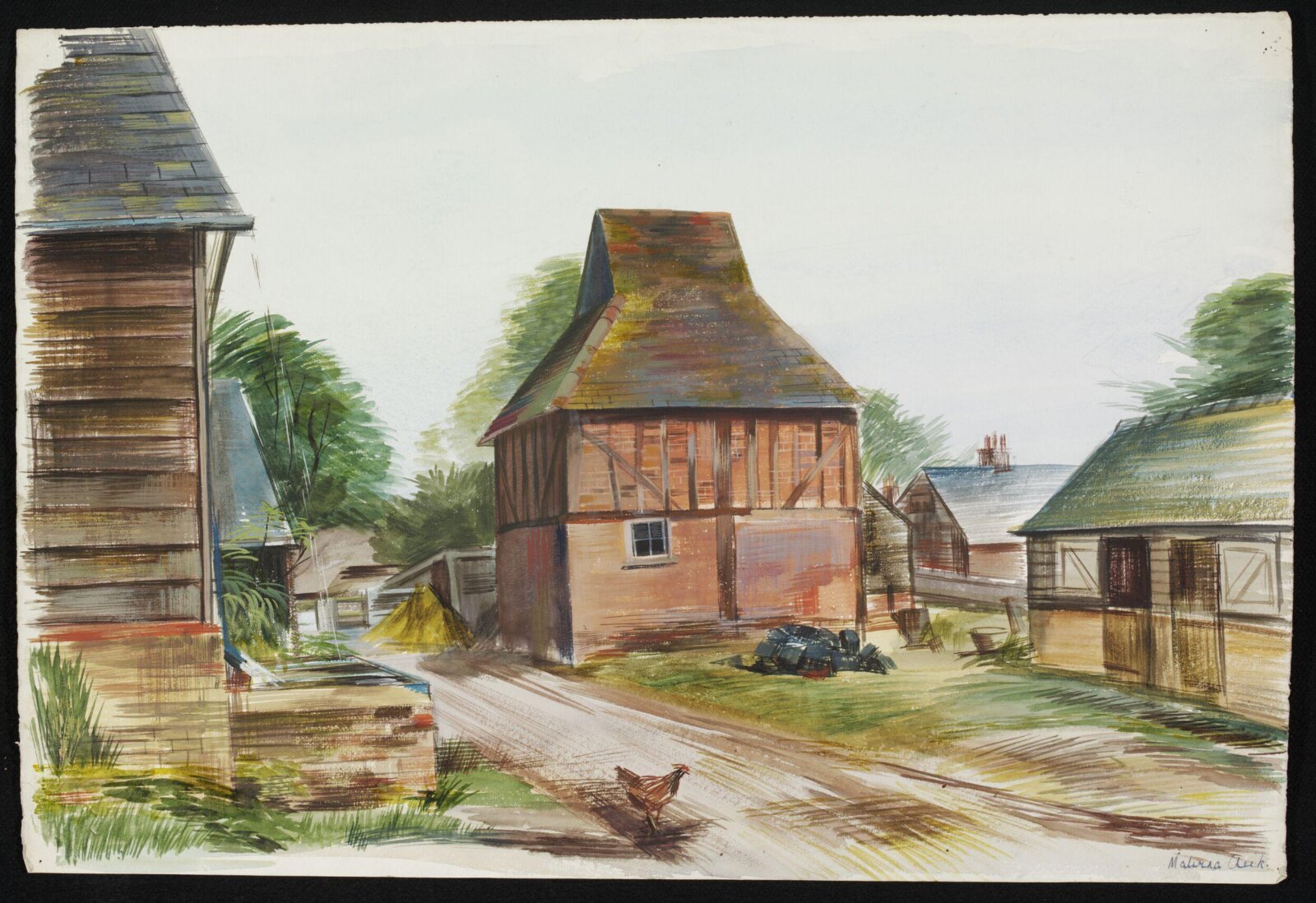 Sixteenth Century Dovehouse, Offley, Cheek, ca. 1943