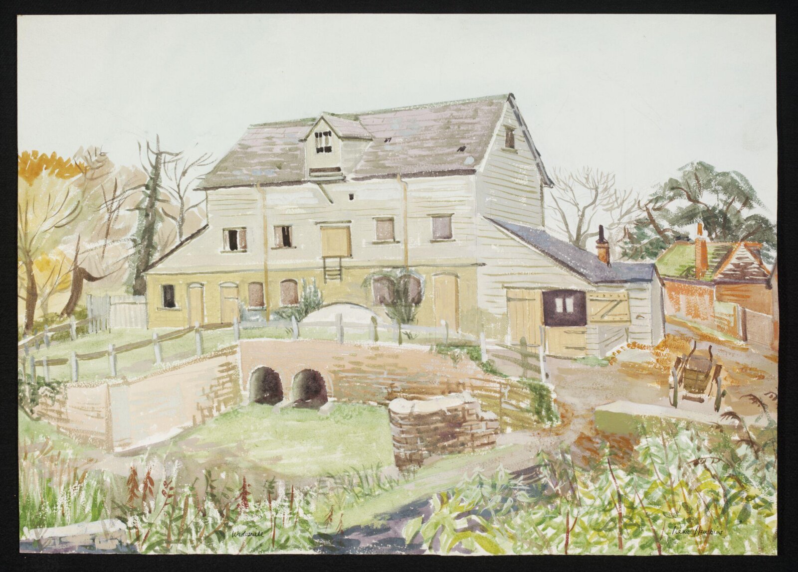 The Mill, Wadesmill, Hawkins, ca. 1940
