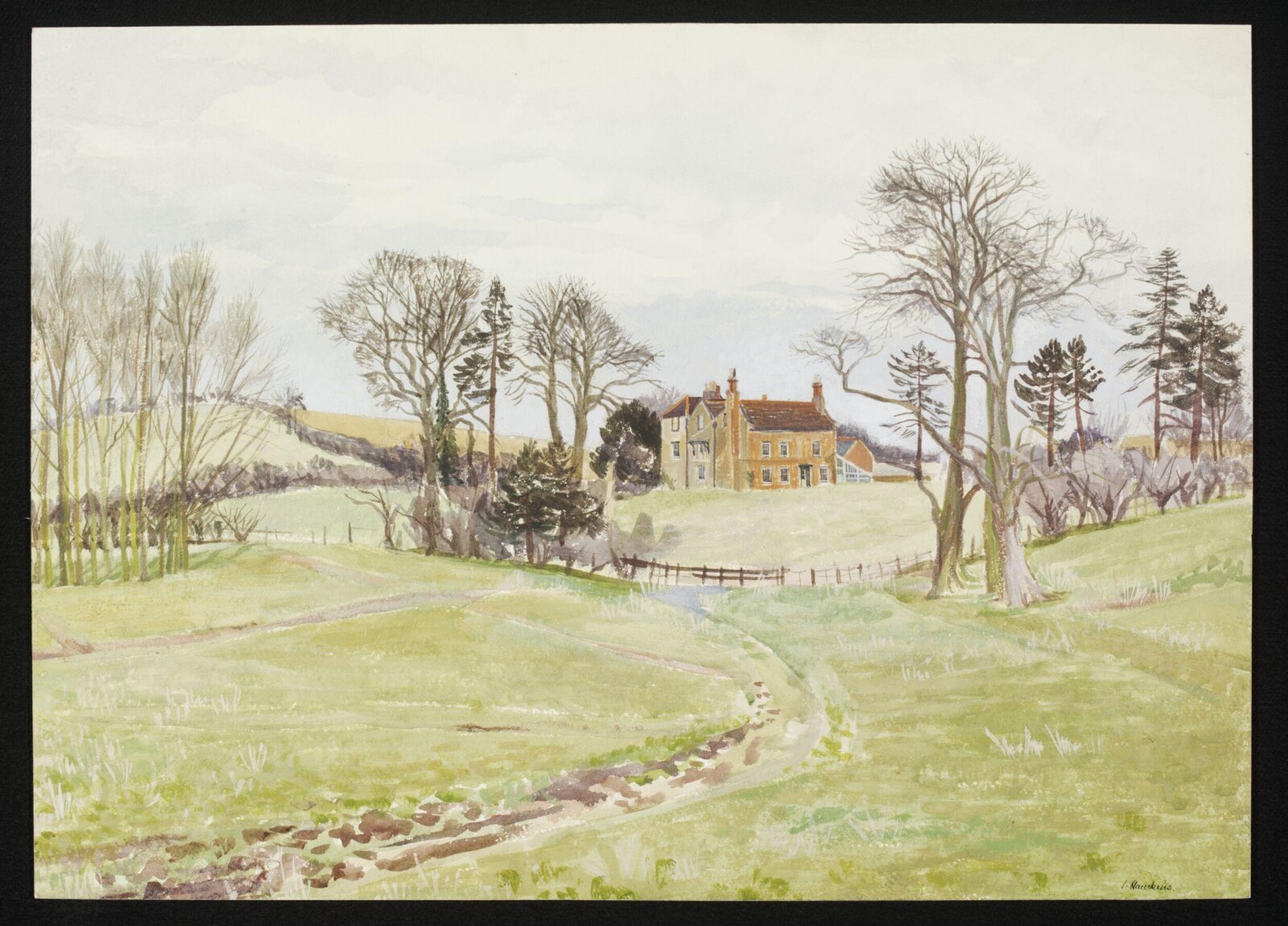 The Vicarage, Braughing, Hawkins, ca. 1940