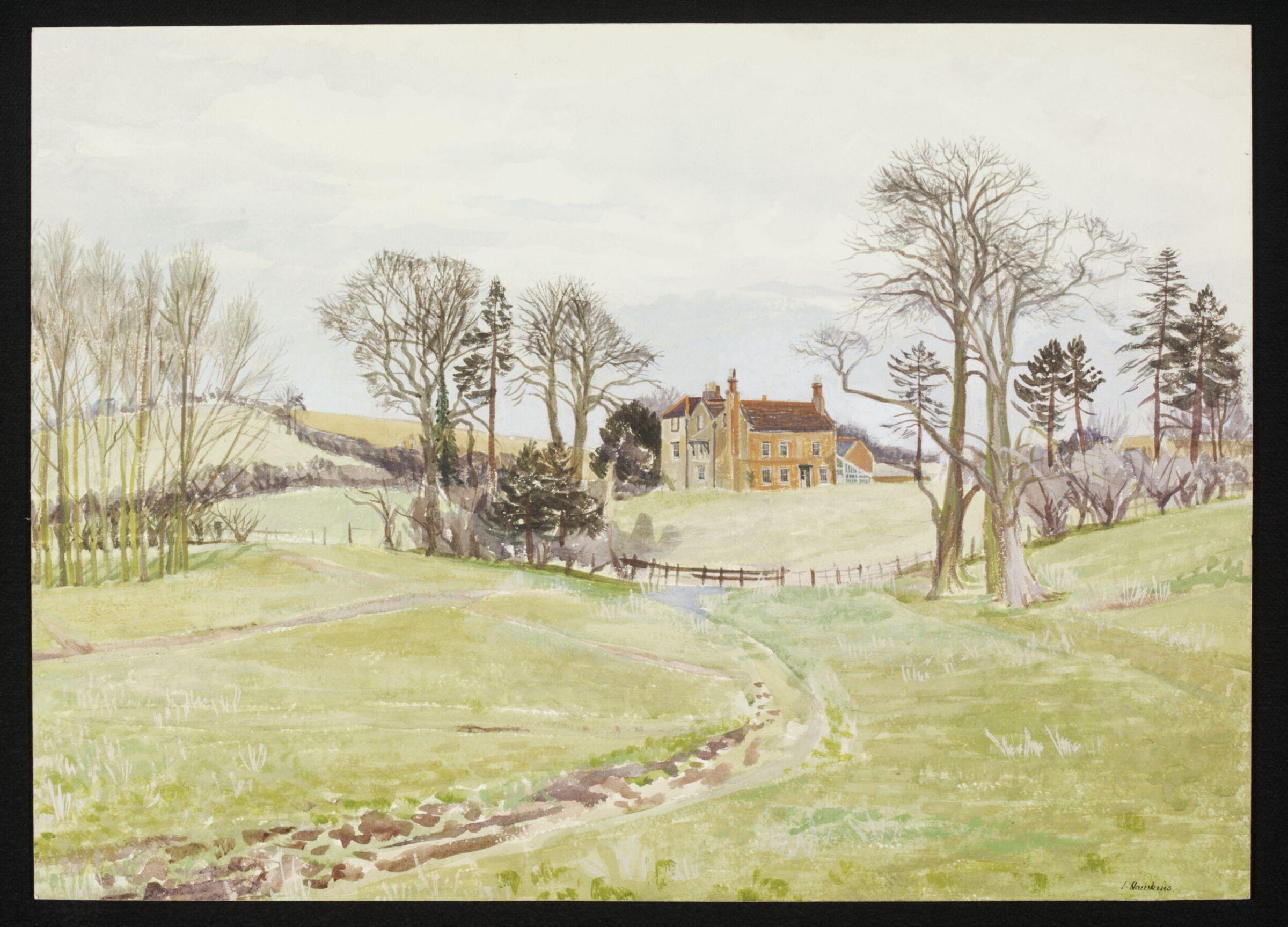 The Vicarage, Braughing, Hawkins, ca. 1940