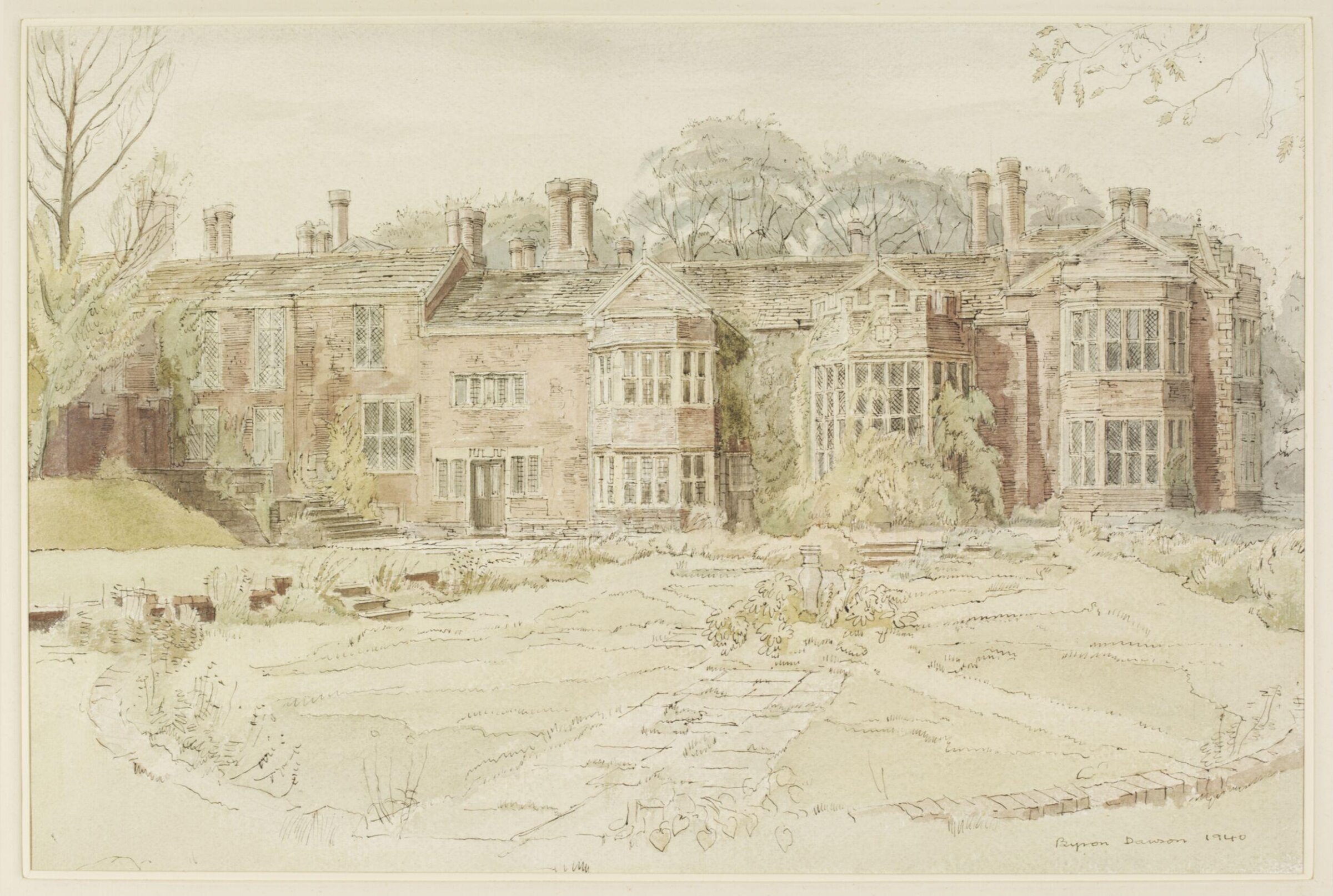 Hopwood Hall, Middleton, Dawson, 1940