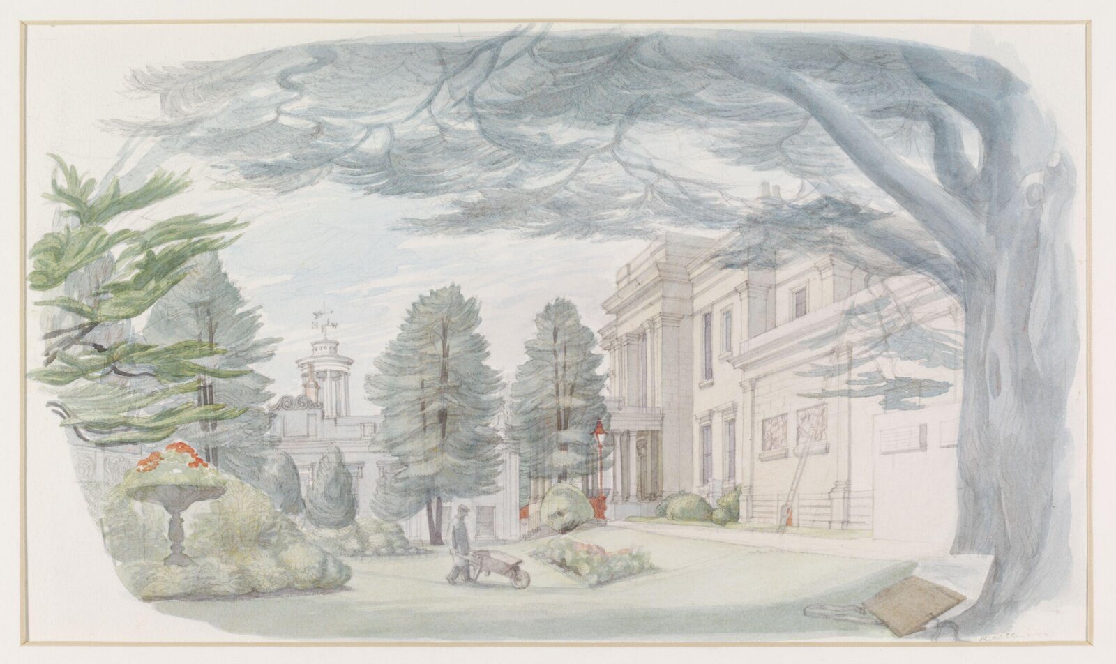 Thirlestaine House, Cheltenham, Ginger, 1942