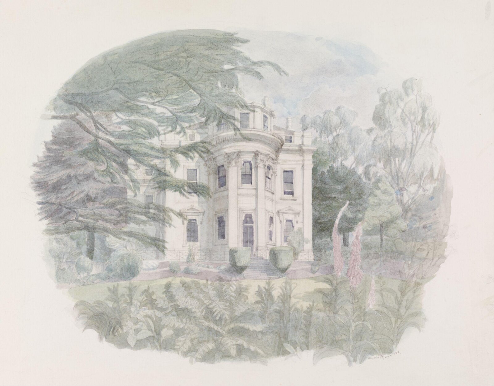 Treasurer's Office, Clifton, Ginger, 1942
