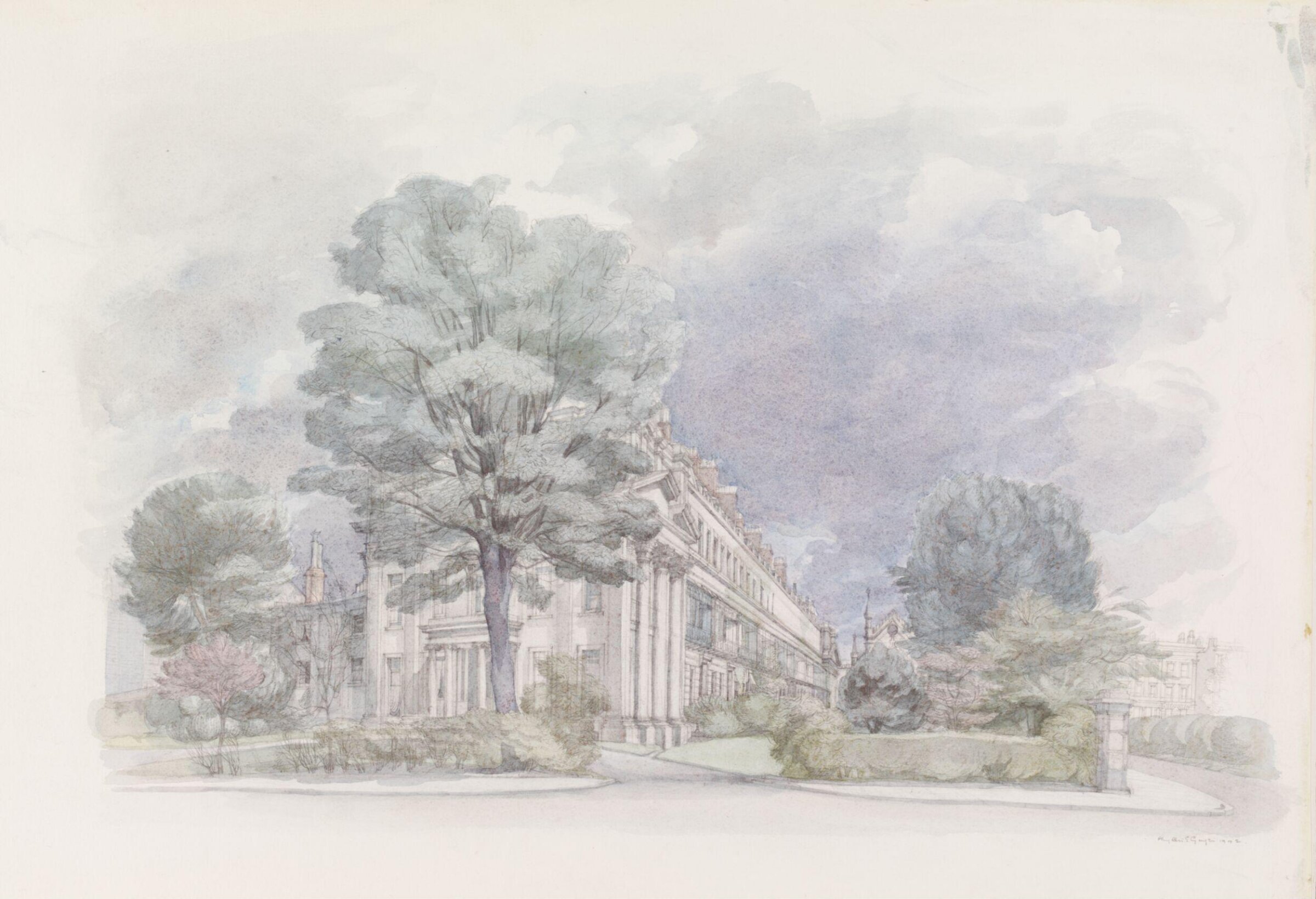 Suffolk Square, Cheltenham, Ginger, 1942