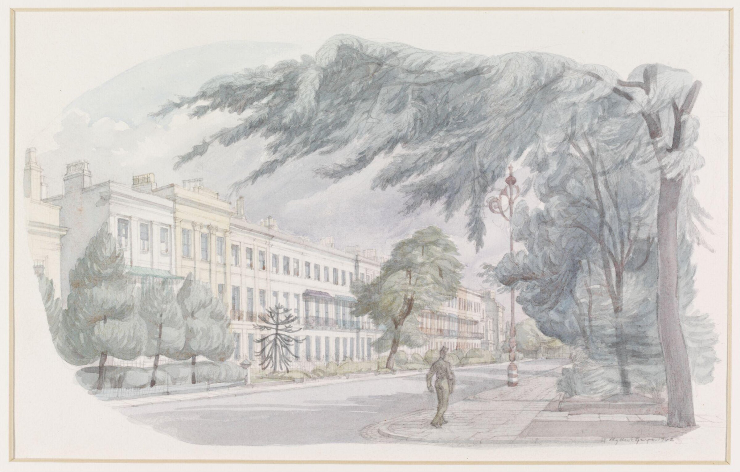 Evesham Road, Pittville, Cheltenham, Ginger, 1942