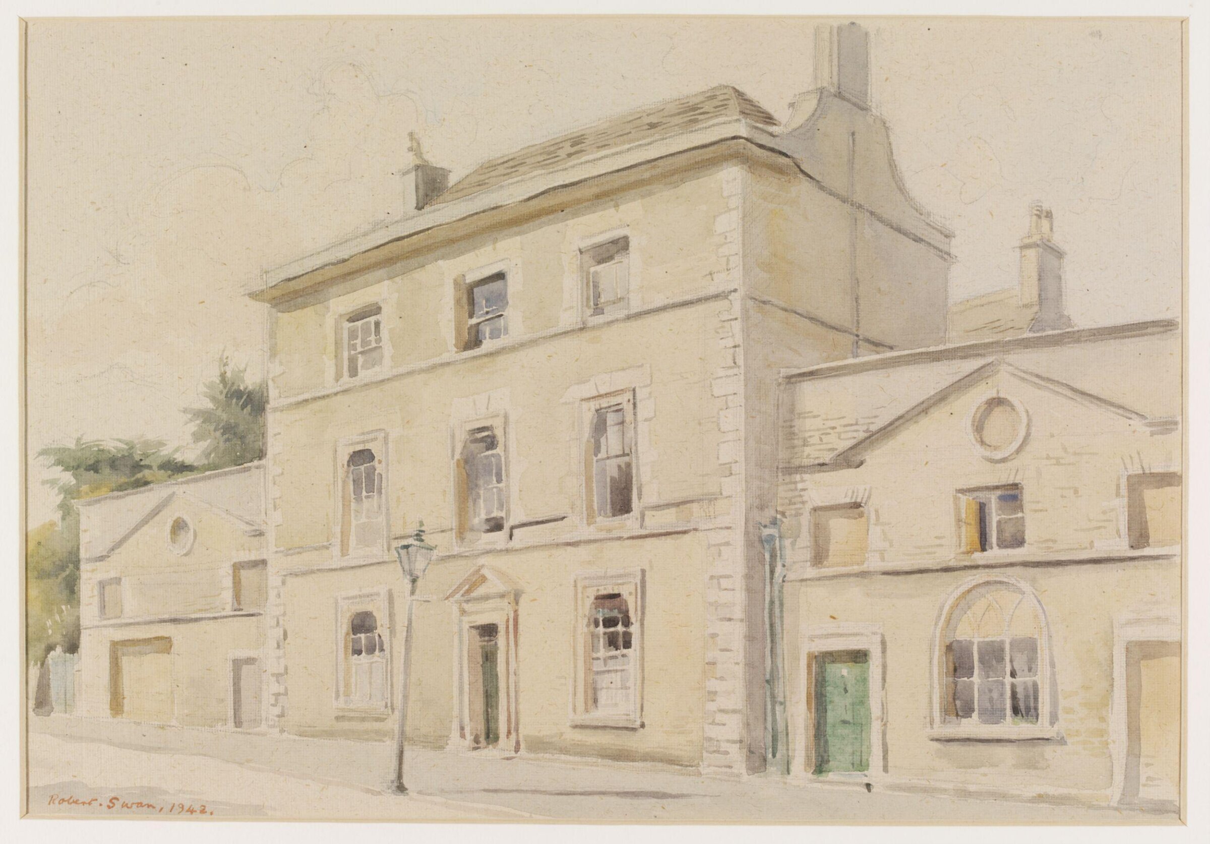 Georgian House, Cecily Hill, Cirencester, Swan, 1942