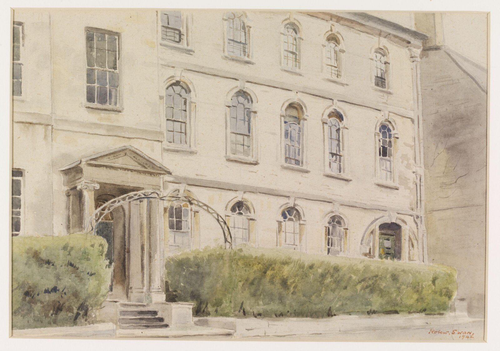 Park House, Cirencester, Swan, 1942