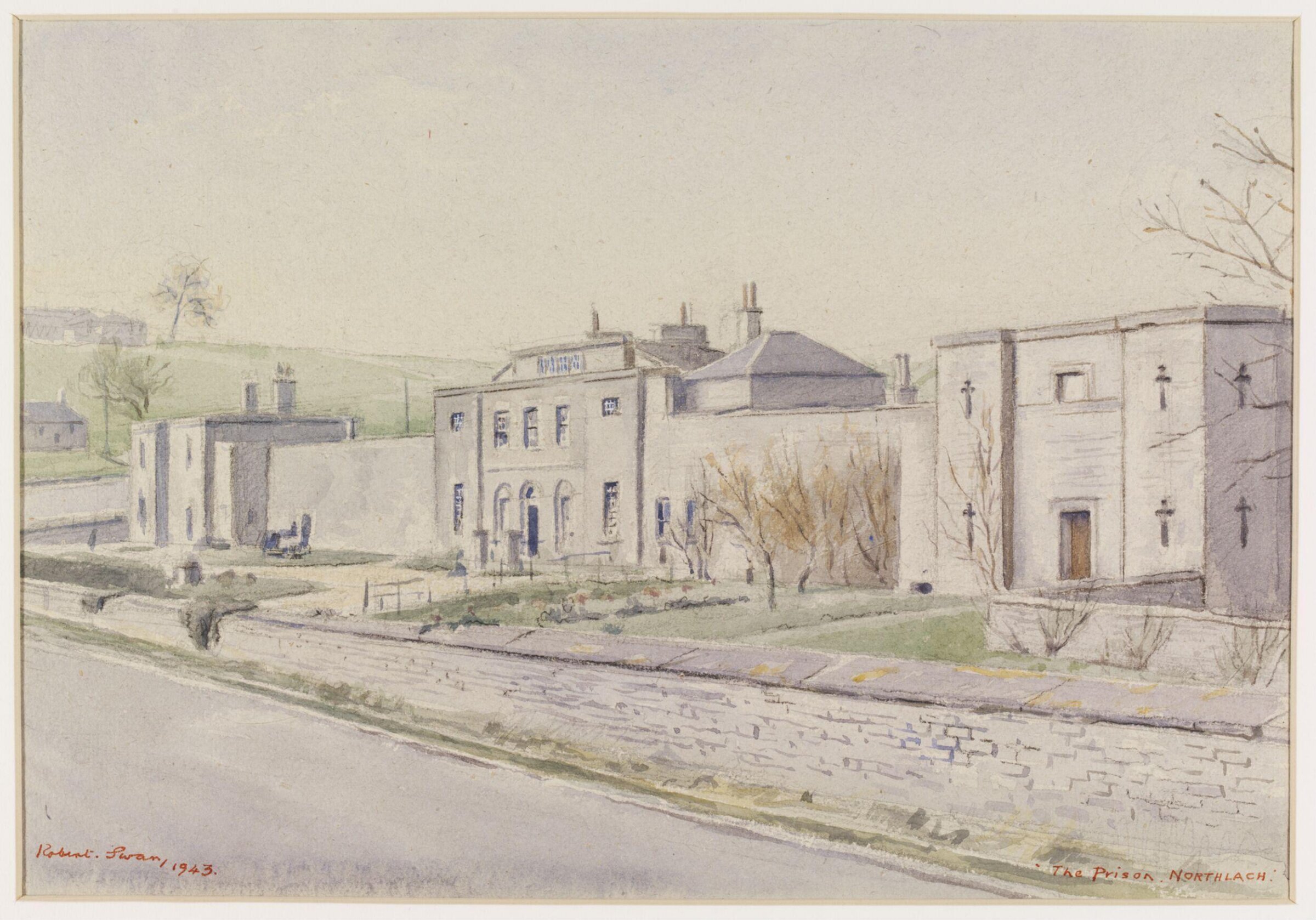 The Old Prison, Northleach, Swan, 1943