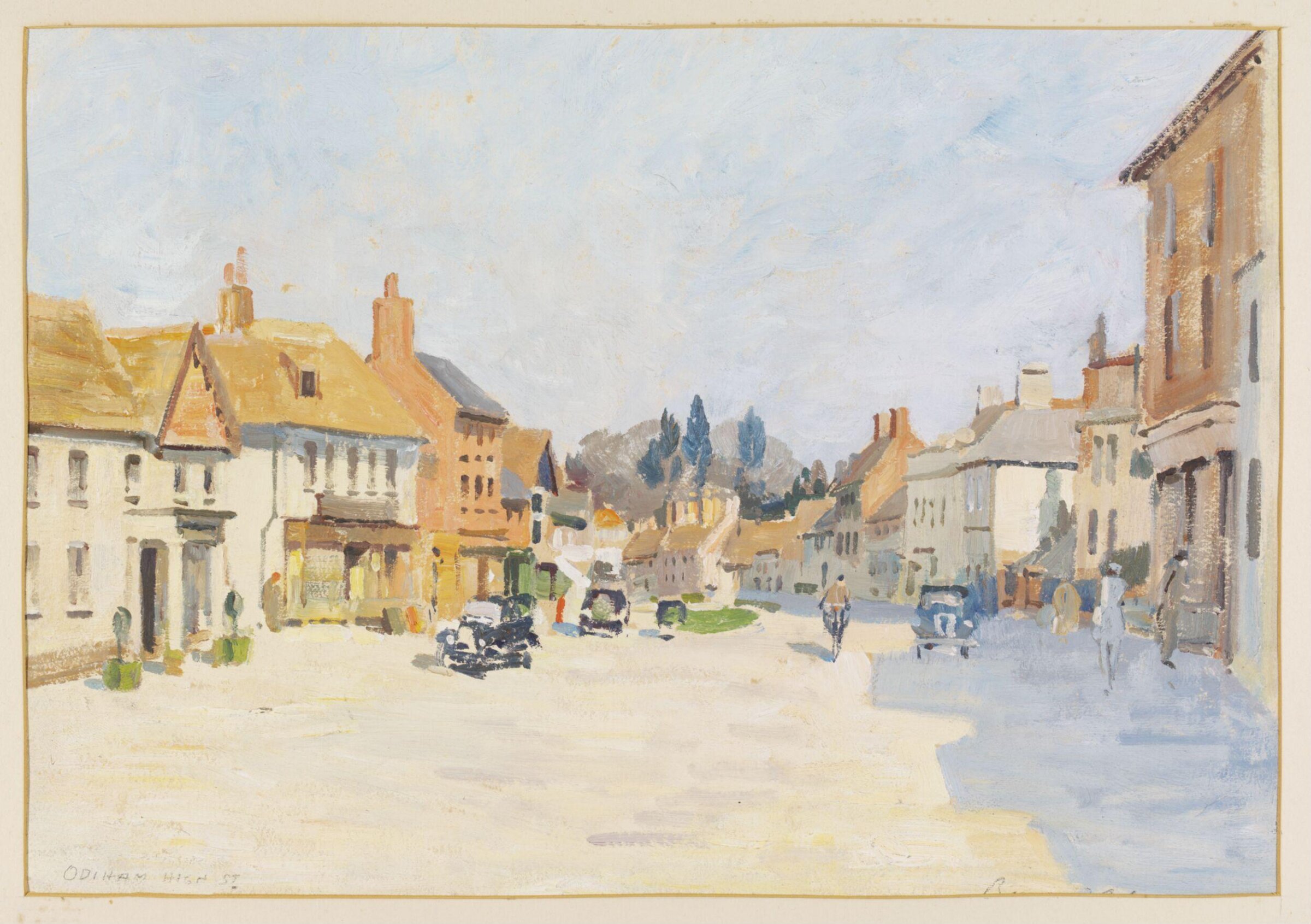 Odiham High Street, Adams, ca. 1940