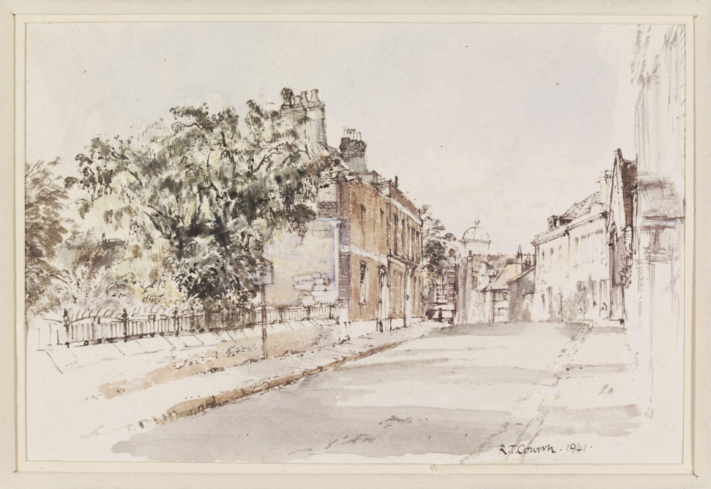 St. Thomas Street, Winchester, Cowern, 1941