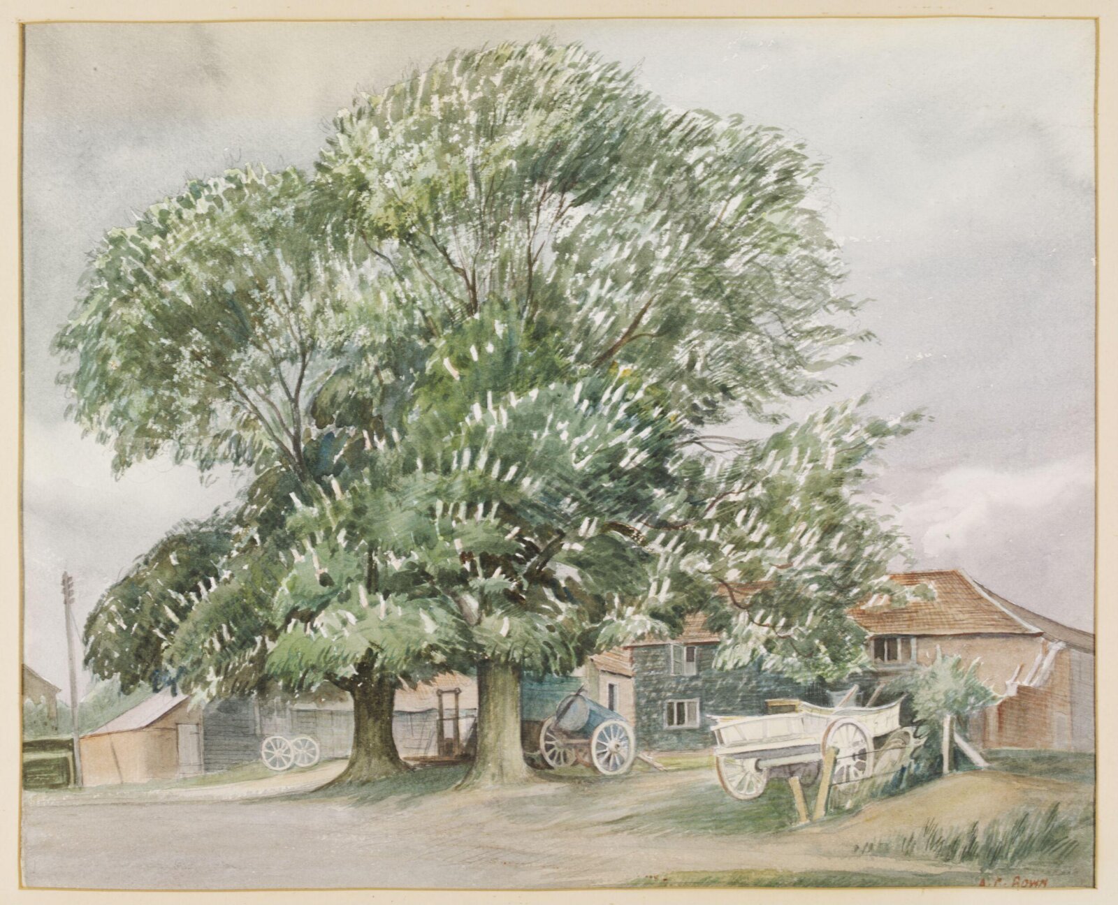 Stream Acre, Holybourne, Alton, Bown, ca. 1942