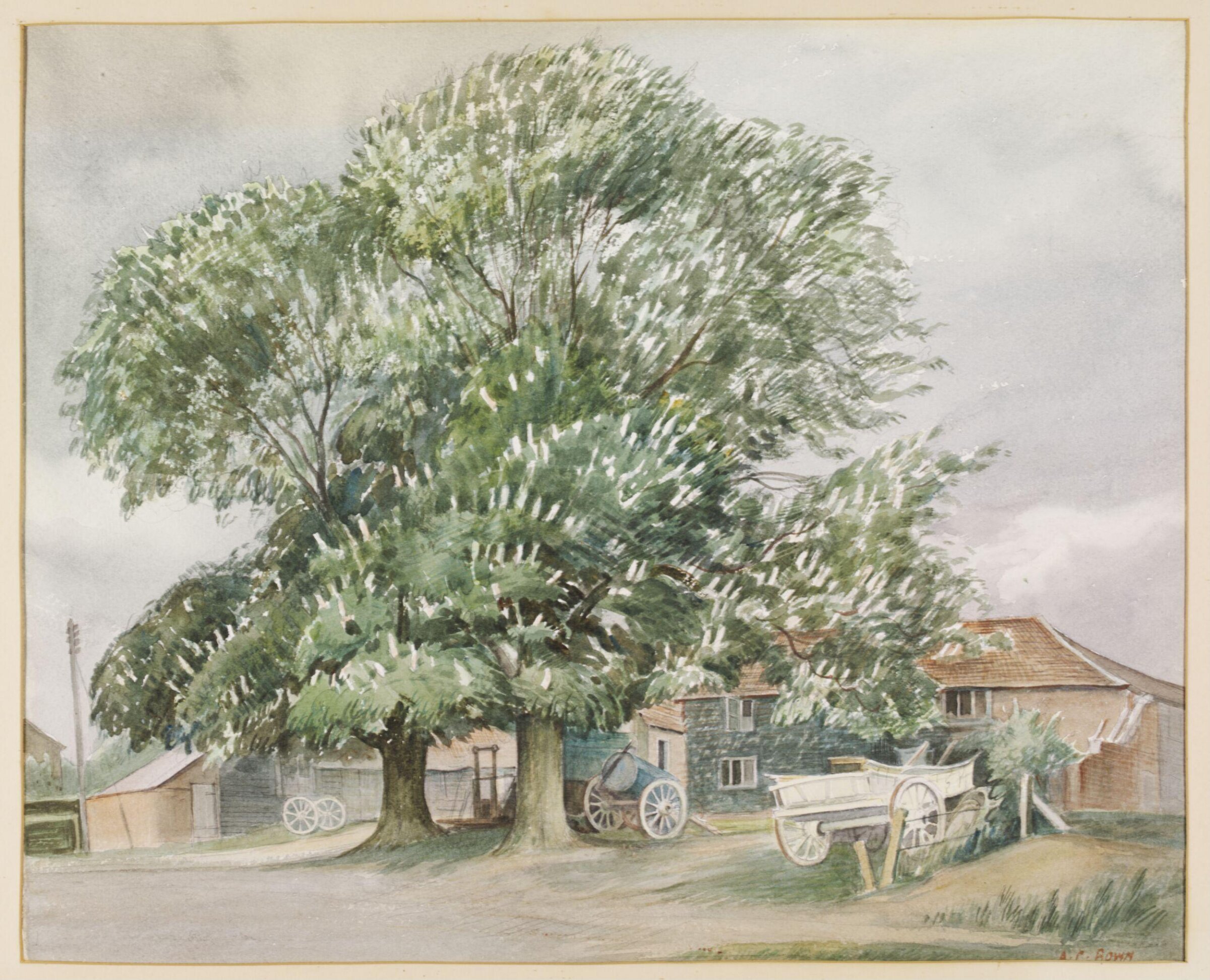Stream Acre, Holybourne, Alton, Bown, ca. 1942