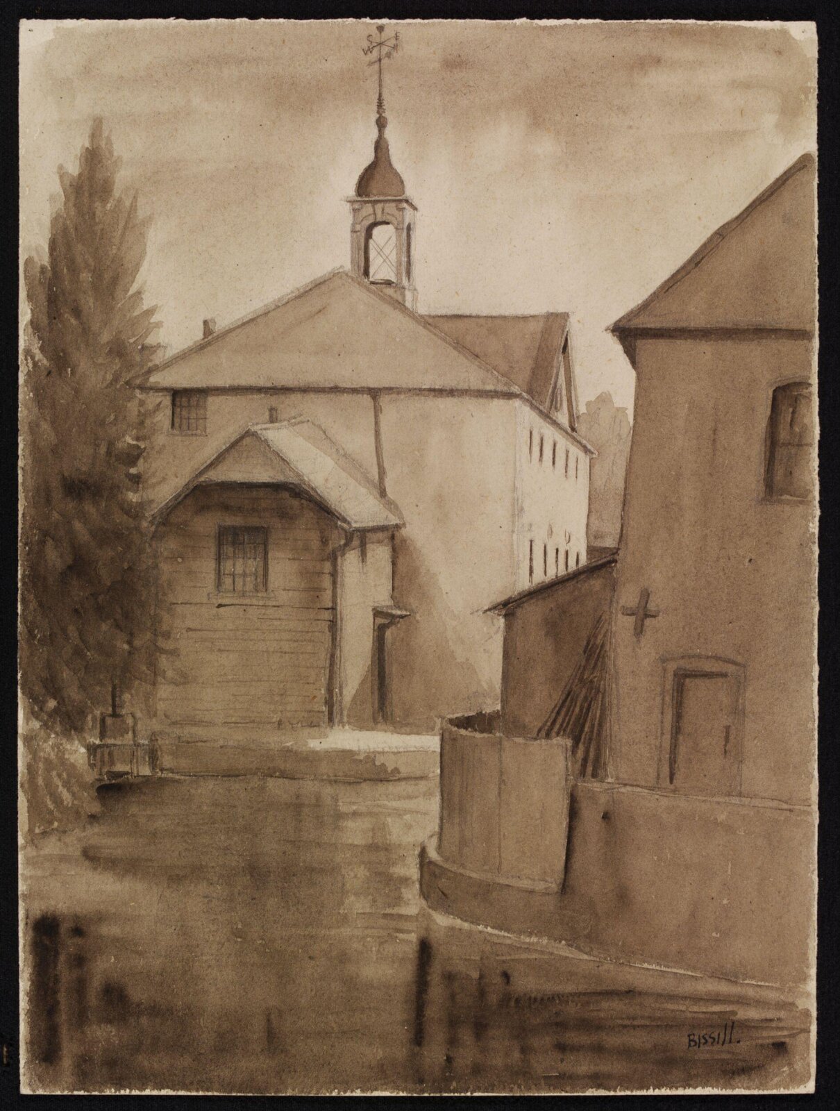 The Old Silk Mill, Whitchurch, Bissill, ca. 1940