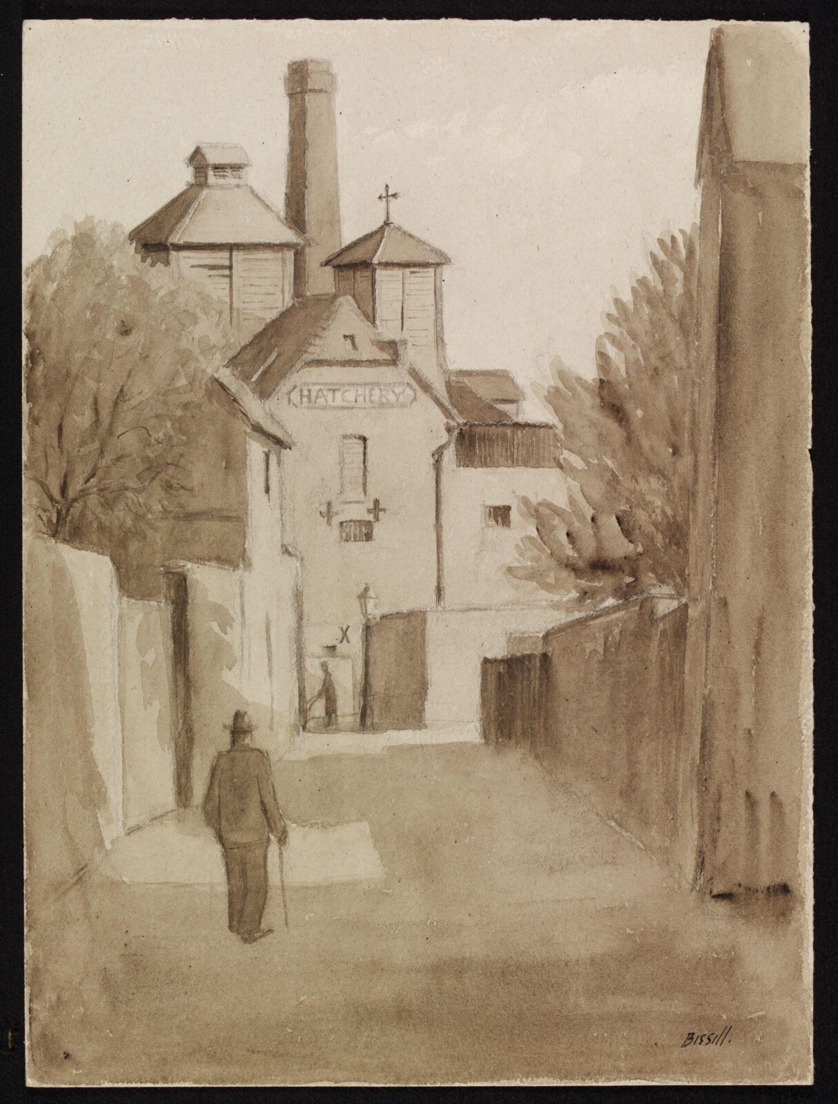 Old Brewery, Andover, Bissill, ca. 1940