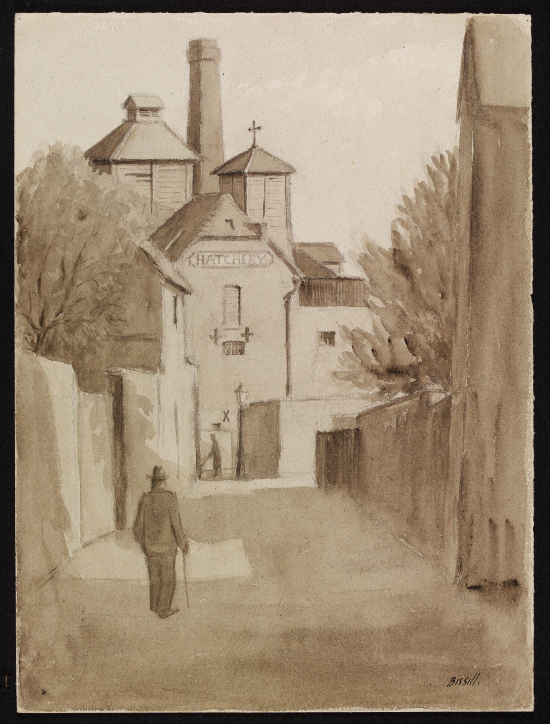 Old Brewery, Andover, Bissill, ca. 1940