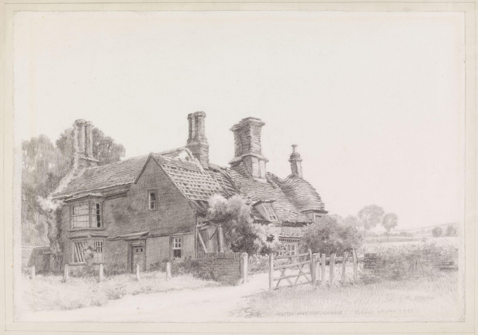 Old house at Hilton, Walker, 1941