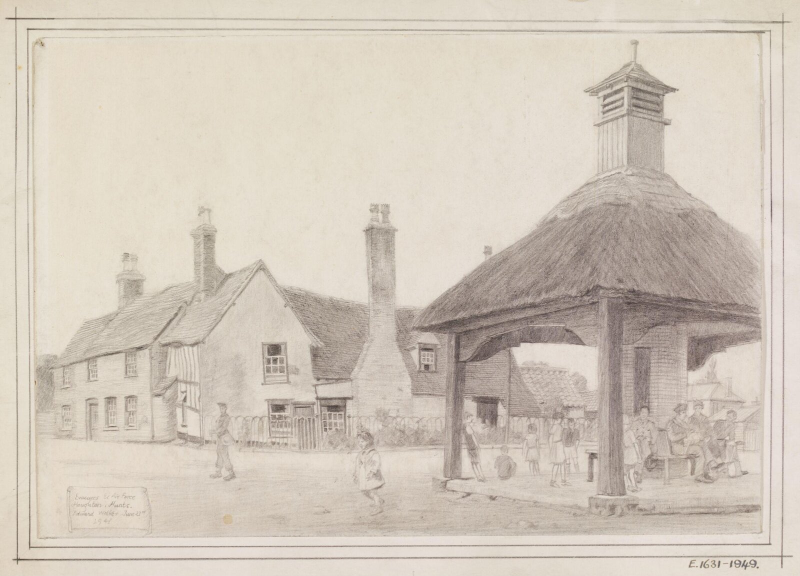 Evacuees and Air Force, Houghton, Walker, 23 June 1941