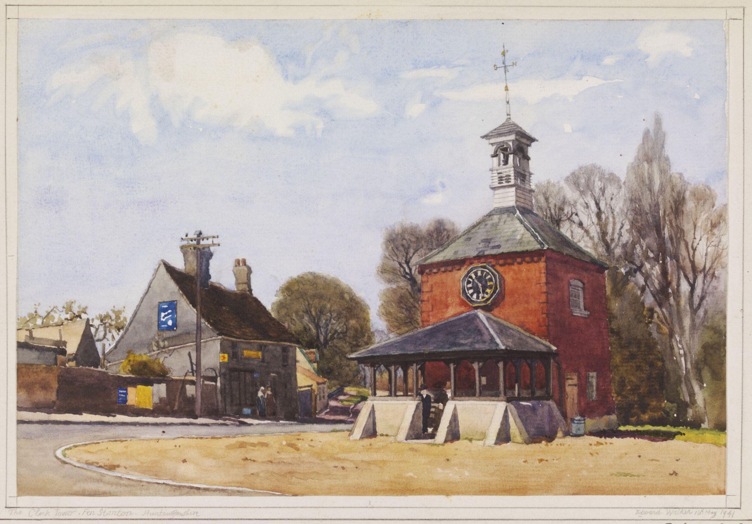 The Clock Tower, Fen Stanton, Walker, 16 May 1941