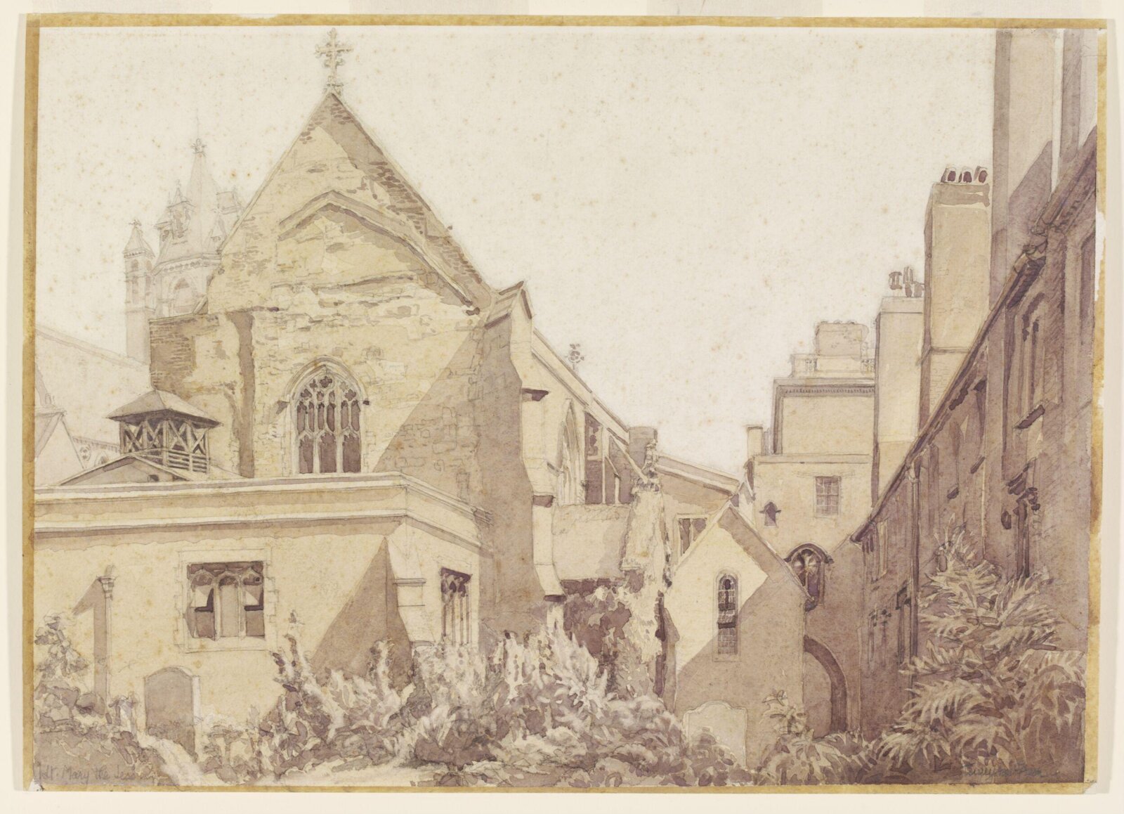 St. Mary-the-Less, Cambridge, Green, ca.1940