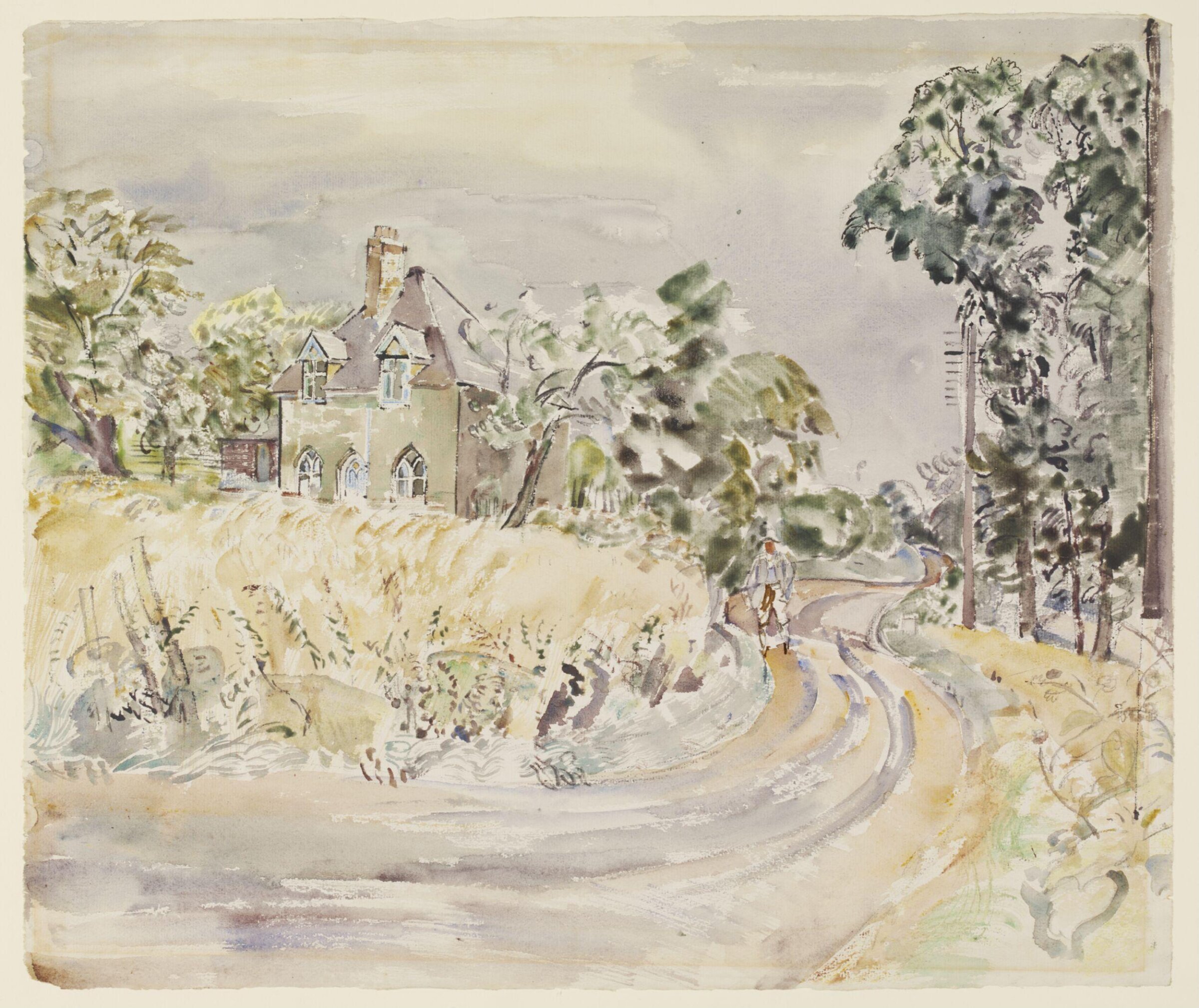 Gamekeepers Cottage (The Warren House), Cuxton Valley, Hennell, ca. 1940