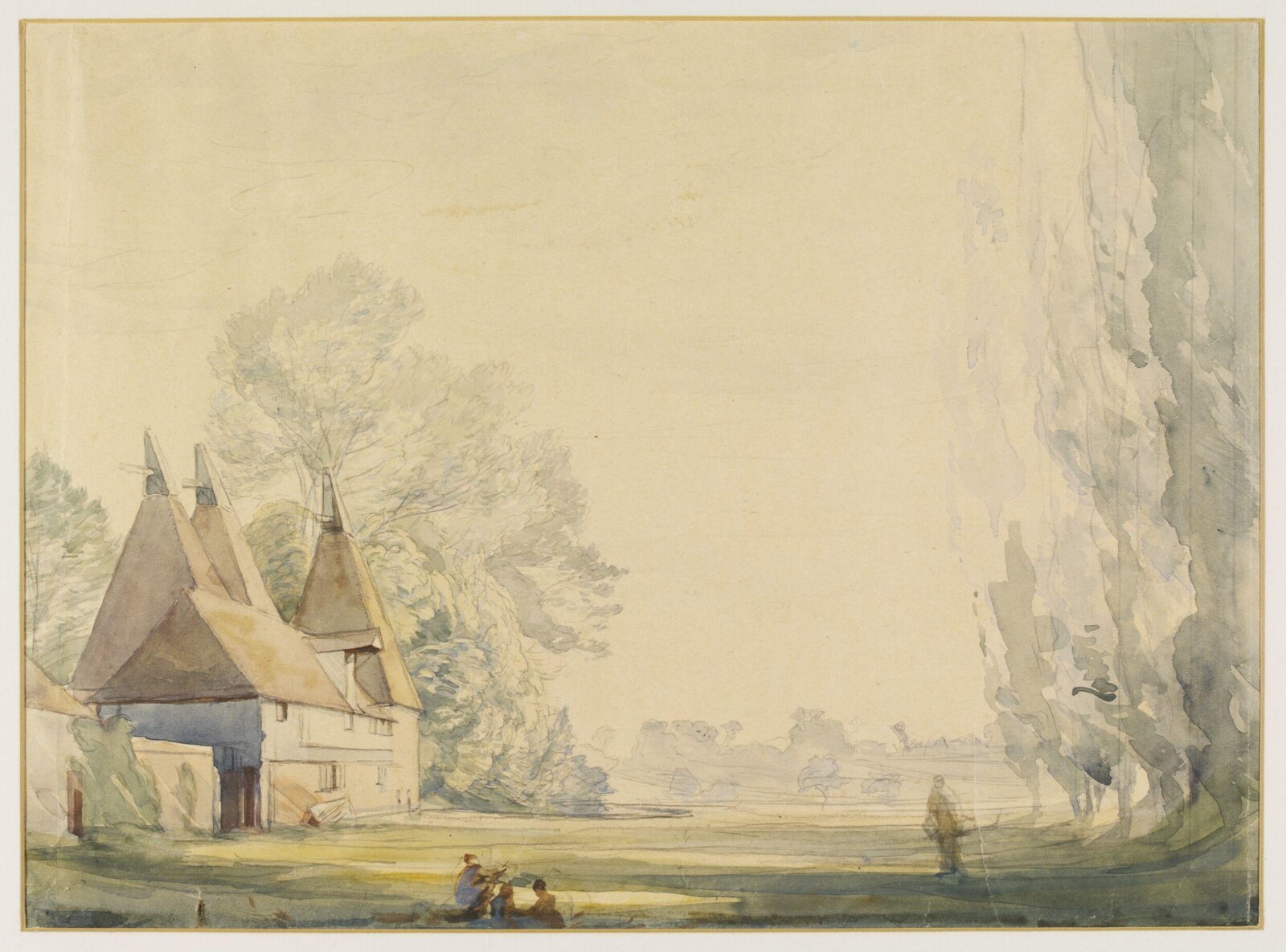 Oast House, Littlebourne, Waterfield, ca. 1942