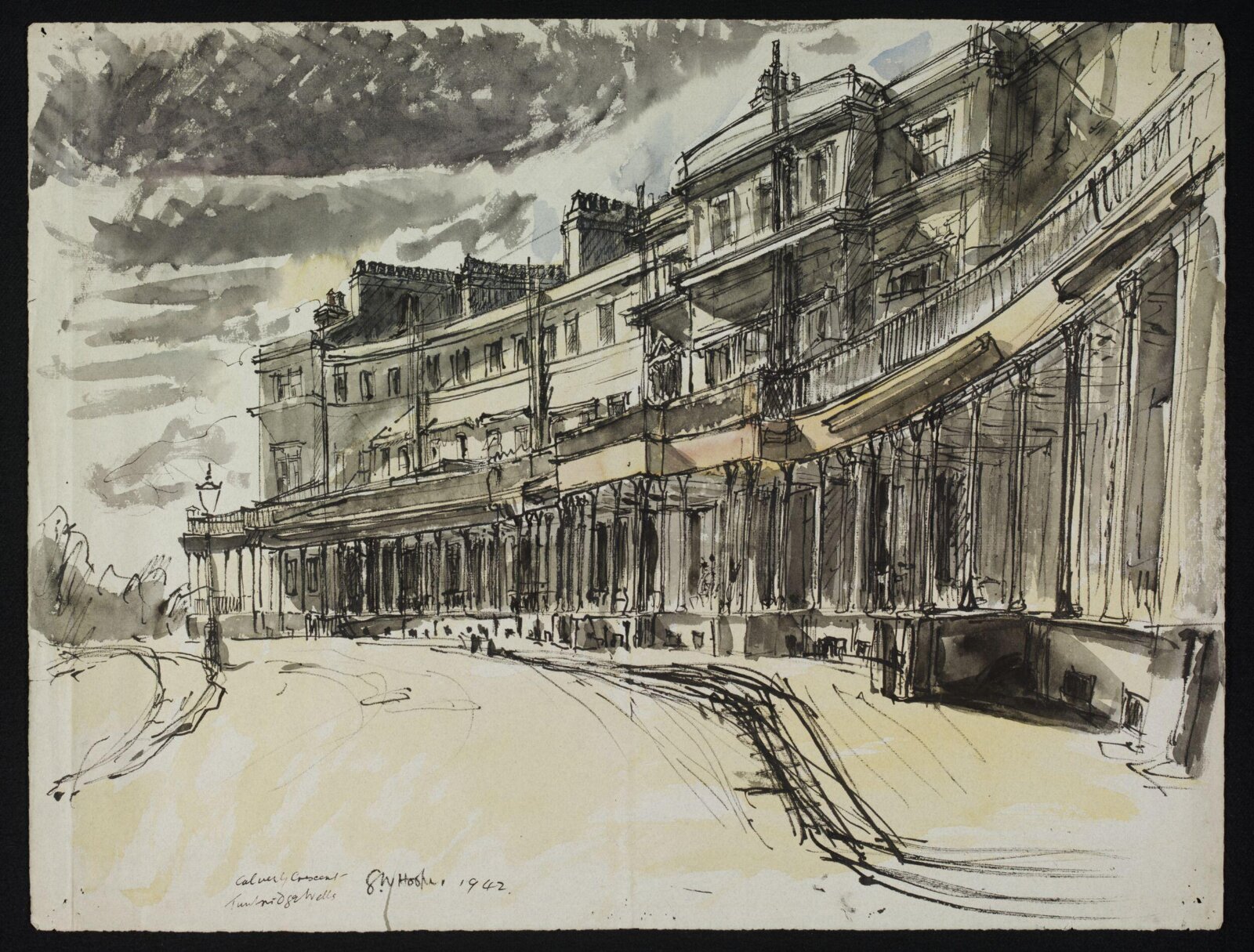 Calverley Crescent, Tunbridge Wells, George W. Hooper, 1942