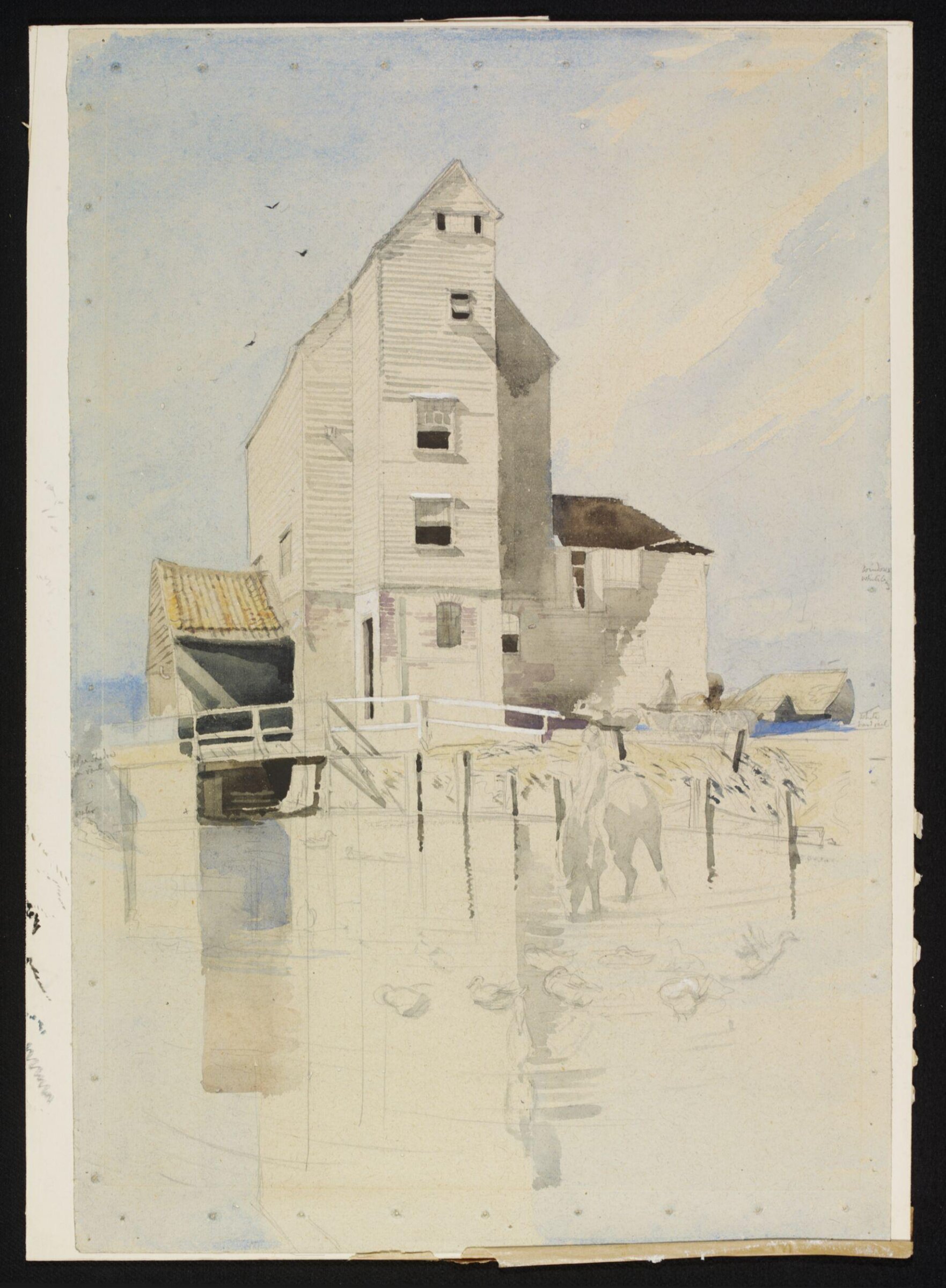 Dutch Mill at Littlebourne, Waterfield, ca. 1942