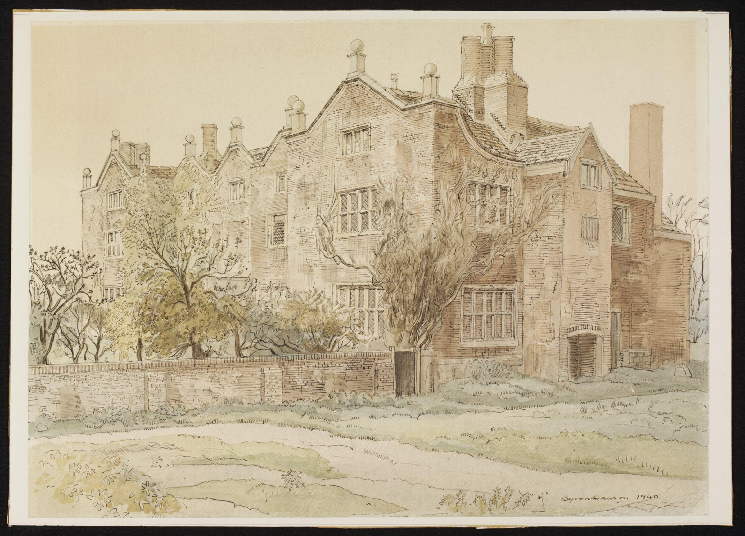 Hough End Hall, Manchester, Dawson, 1940