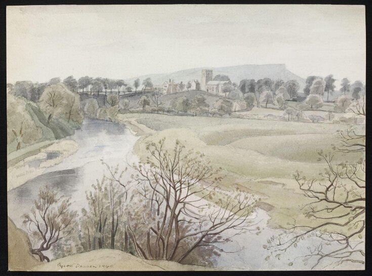 The Ribble at Great Mitton near Clitheroe top image