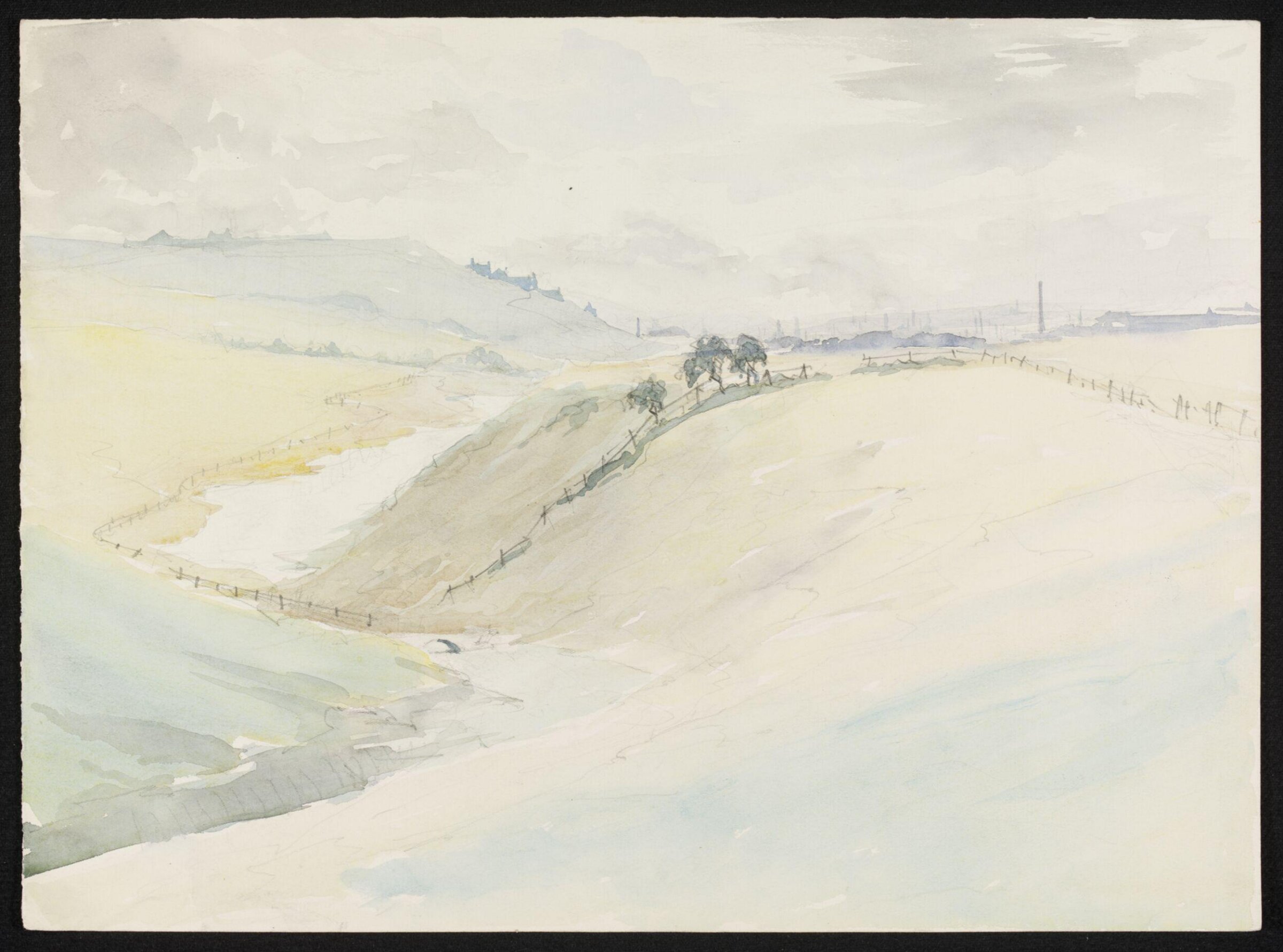 Looking towards Bury from the North of the city, Pile, ca. 1942