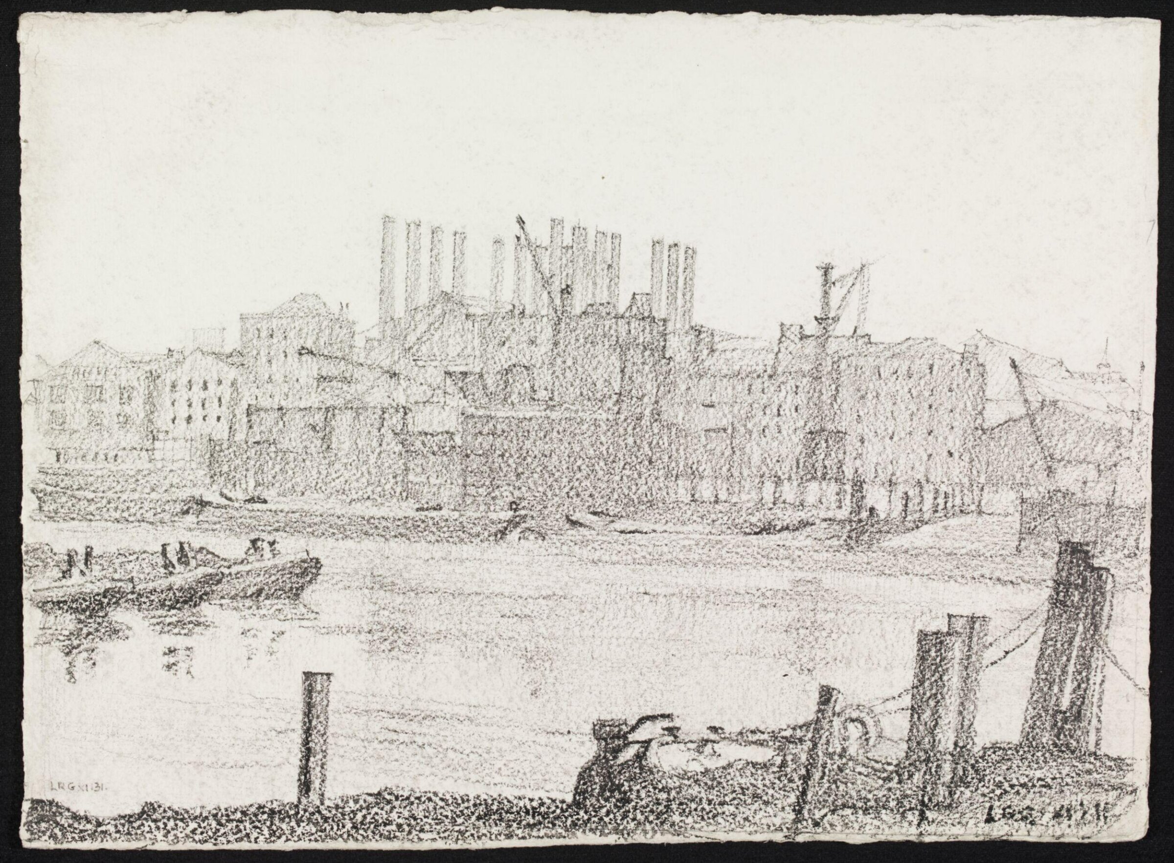 The Pool of London, L. Rome Guthrie, ca. 1932