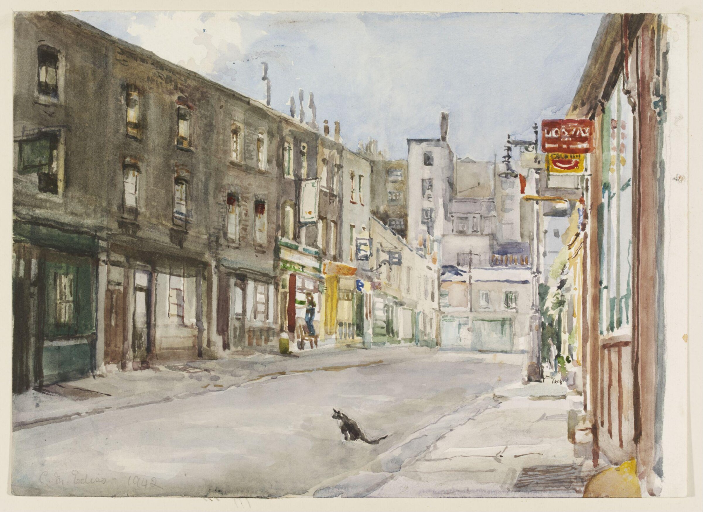 Little Chester Street, S.W.1, Ediss, 1942